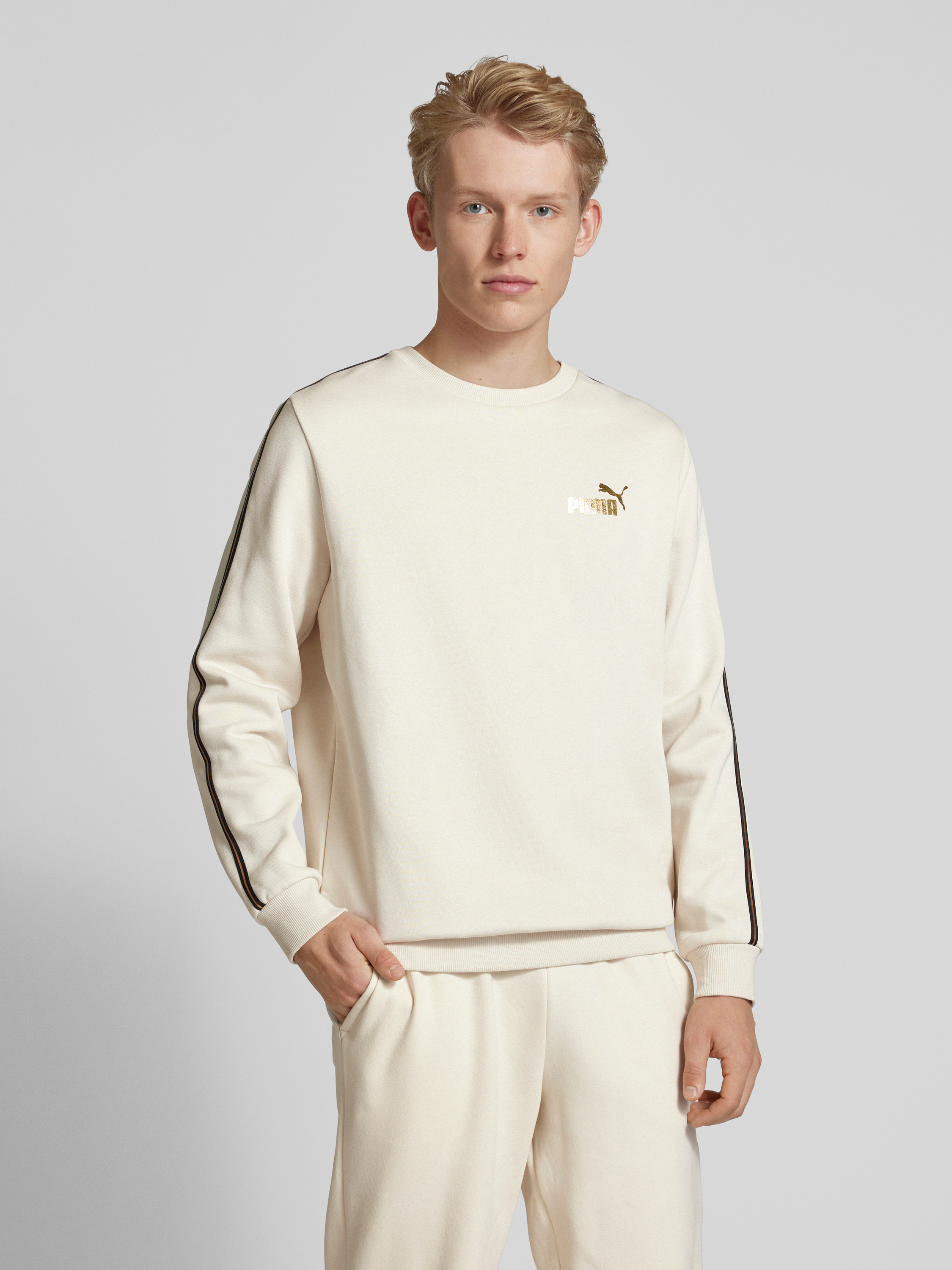 PUMA PERFORMANCE Sweatshirt mit Label-Print (offwhite) online kaufen