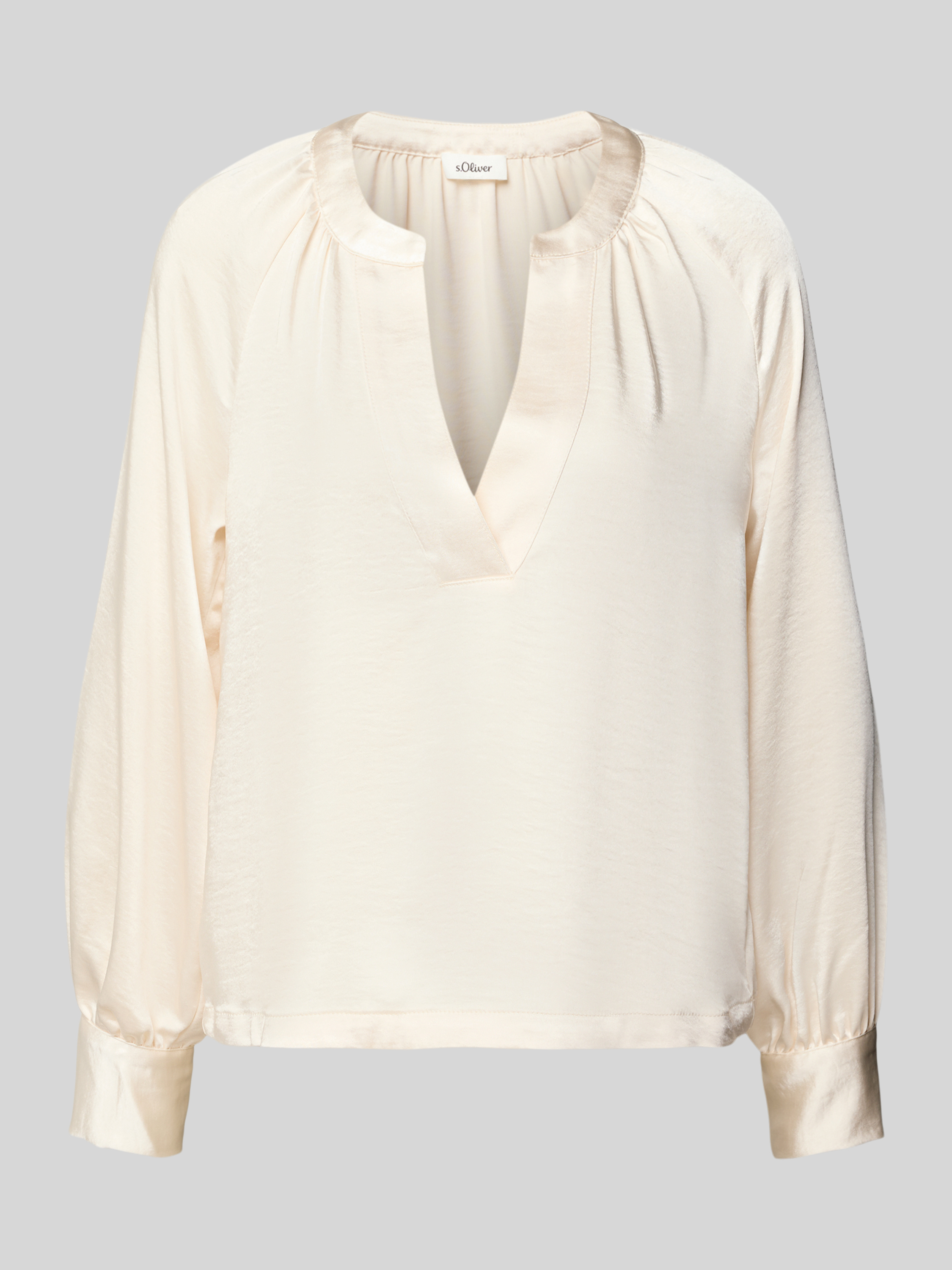 S.Oliver BLACK LABEL Blusentop Donna Con Motivo Strutturato - Eleganza Casual