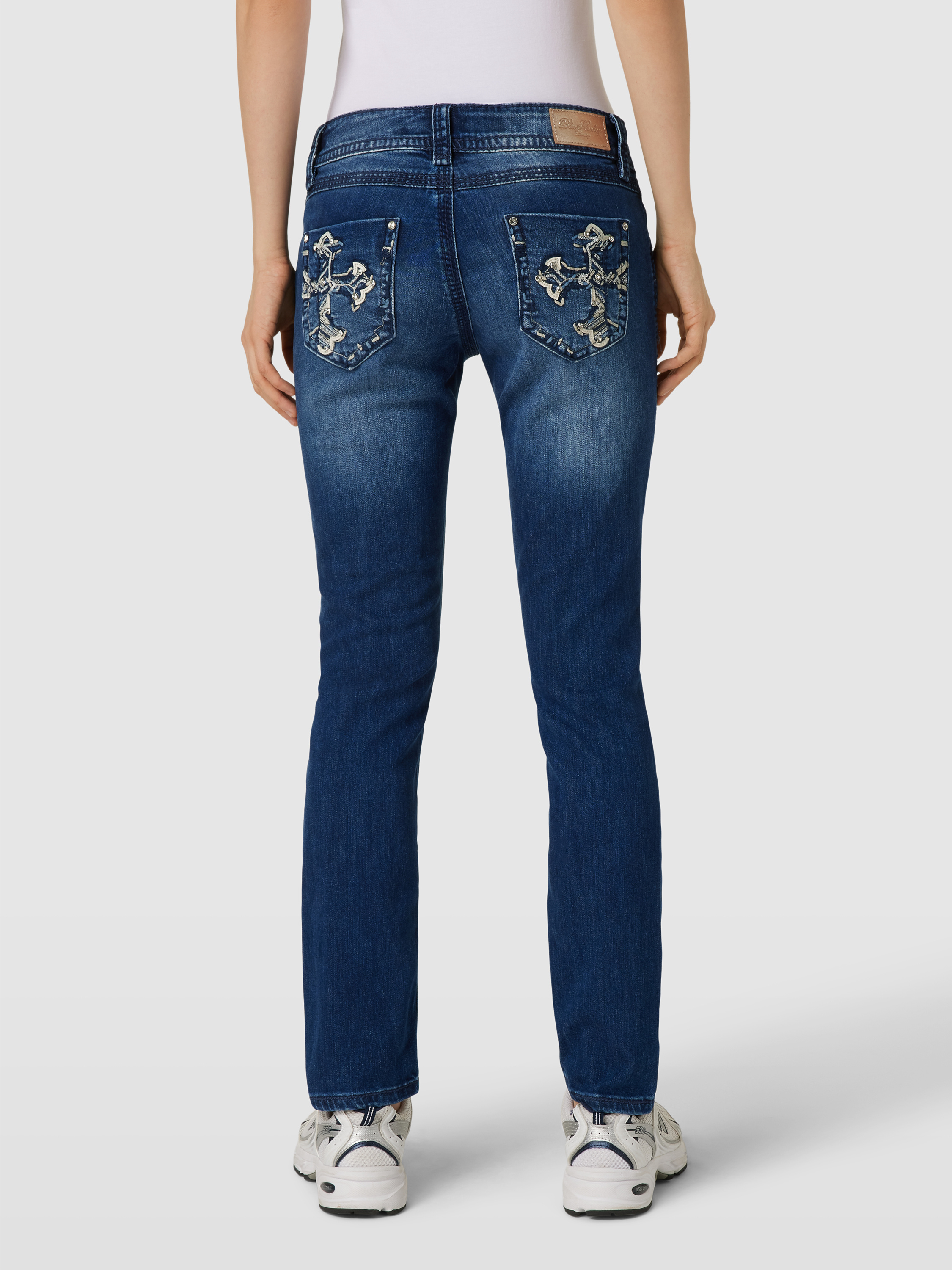 Blue Monkey Femmes Jeans 7/8 W31 Modèle Luna État Très Bon