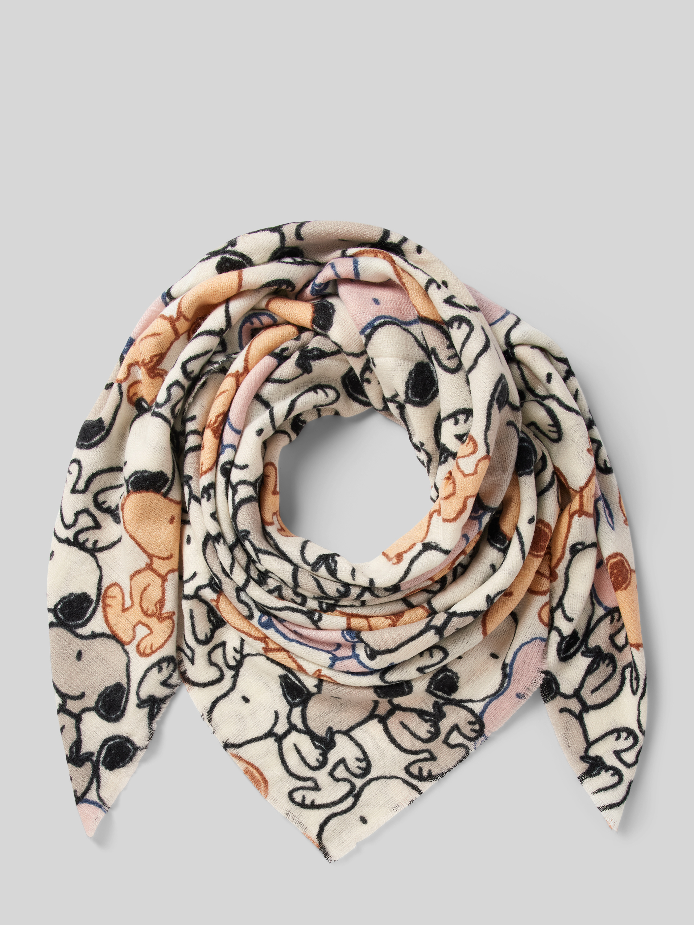 Schal Codello Taschen Codello Schal Aus Kaschmir Mit Fransen