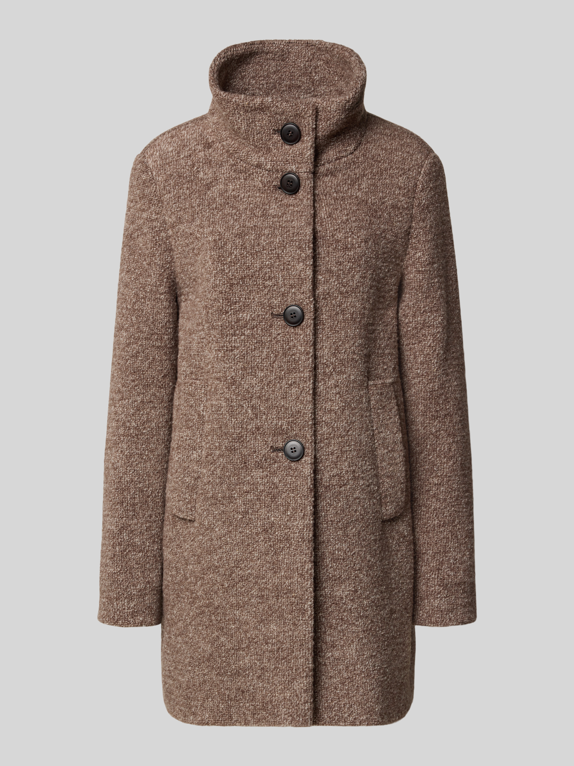 Klassischer Mantel Mantel Mit Stehkragen Damen Klassischer Mantel