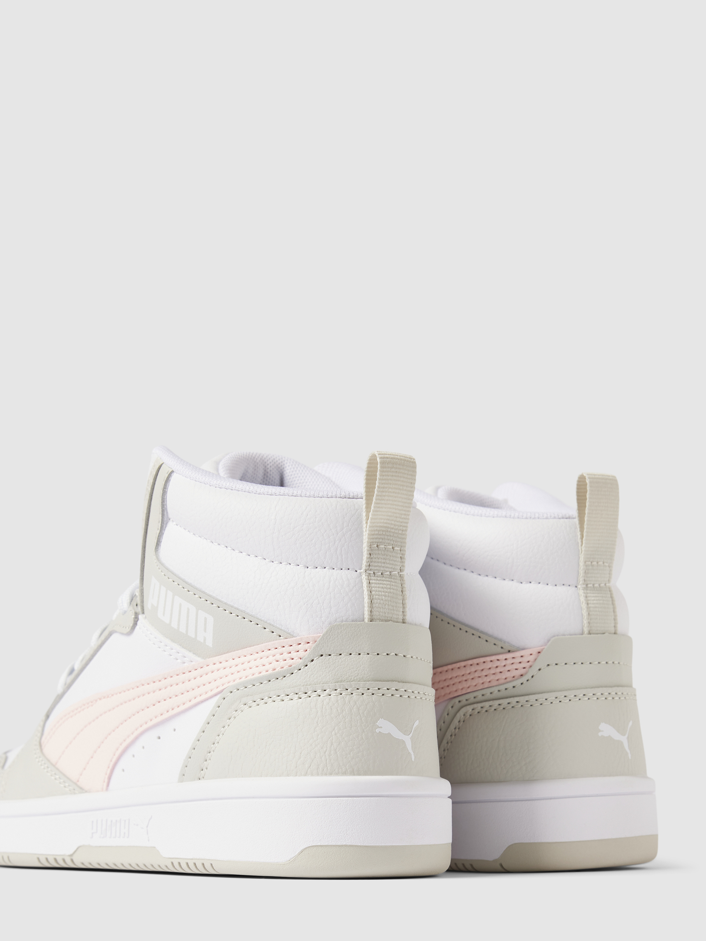 Kup online PUMA Sneakersy wysokie z detalami z logo (jasnoszary)