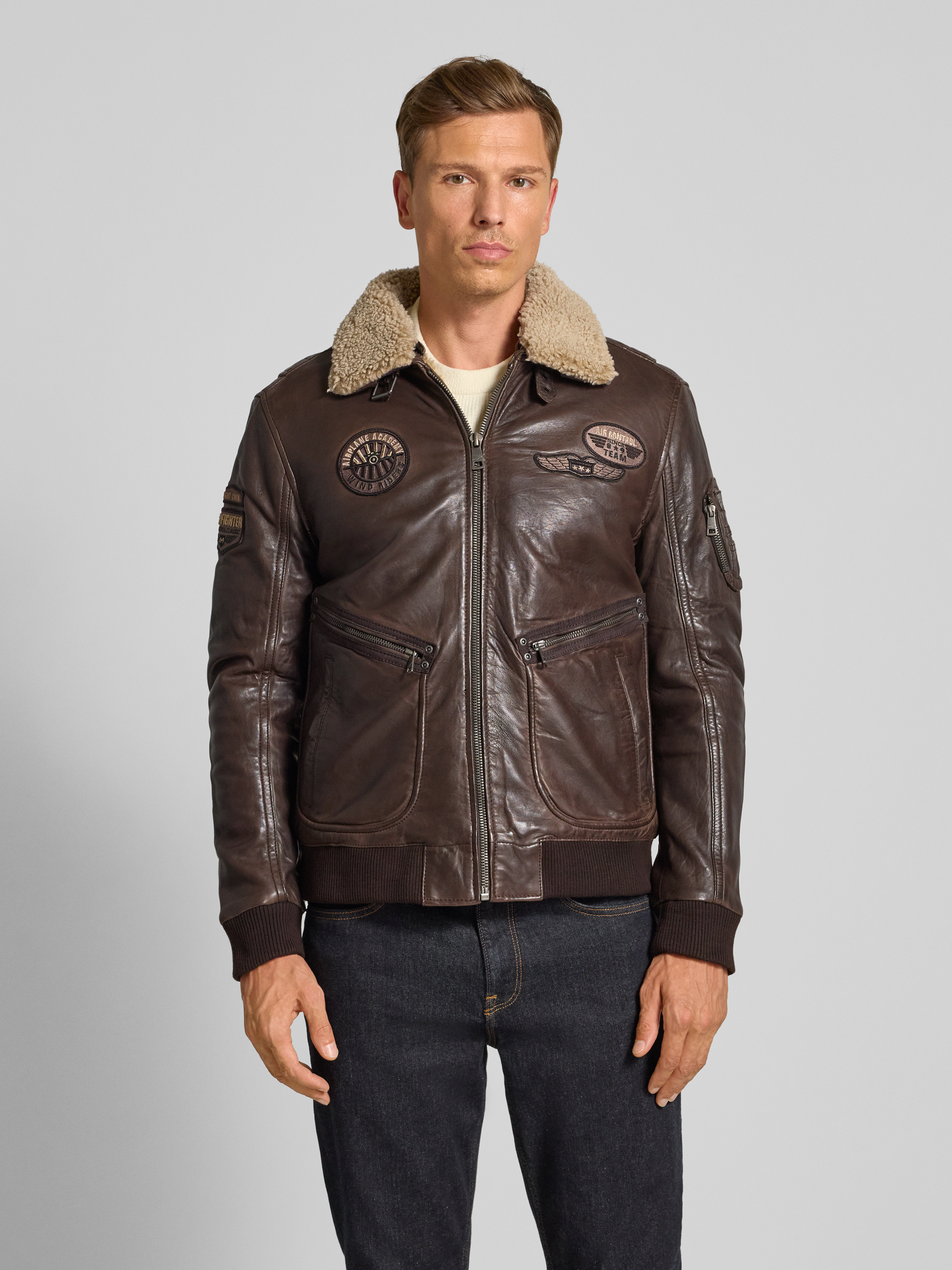 Kup online Gipsy Bomberka ze skóry naturalnej model 'STARPILOT