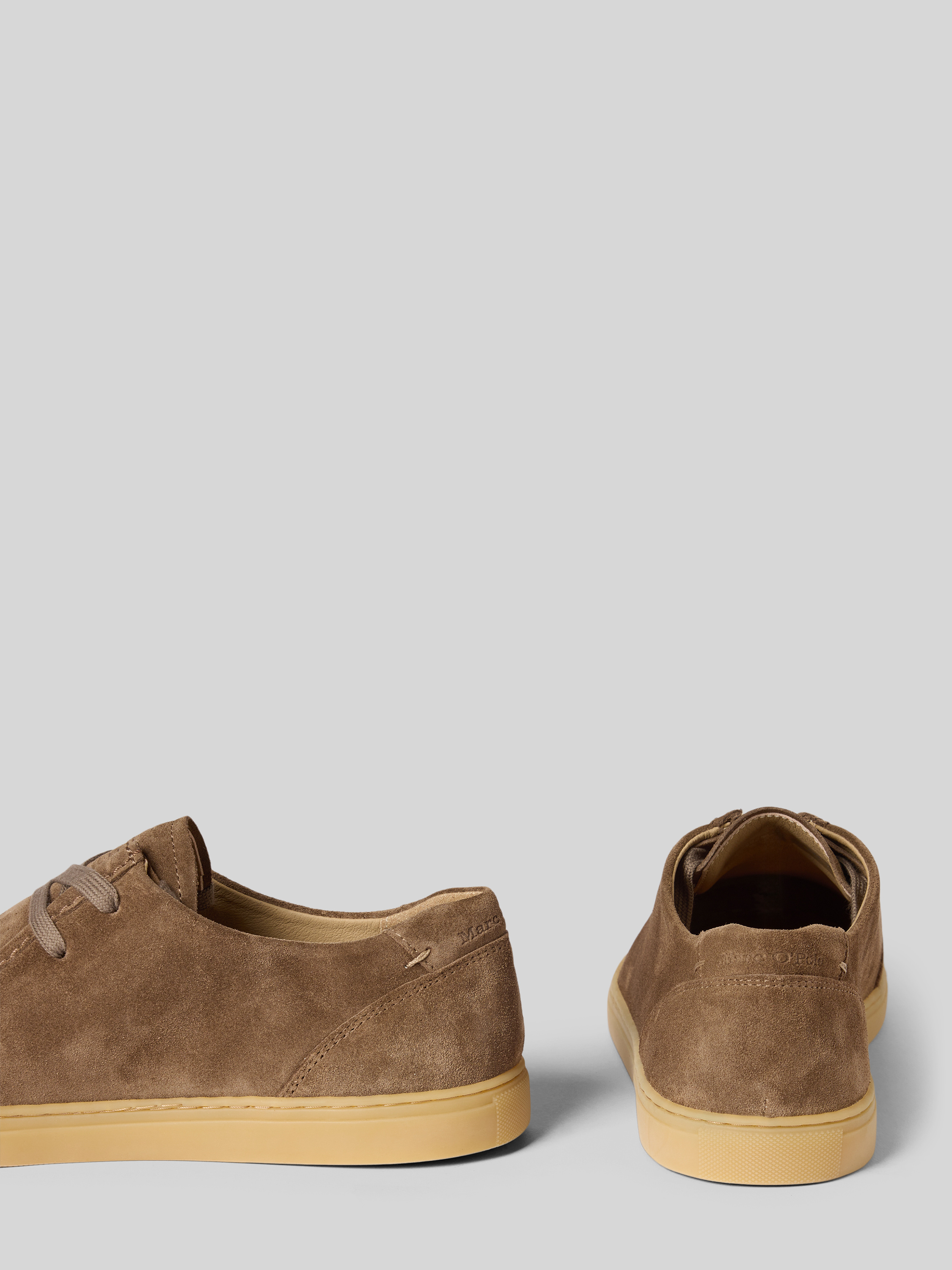 Marc O'Polo Schnürschuhe aus echtem Veloursleder Modell 'KARO 4B ...