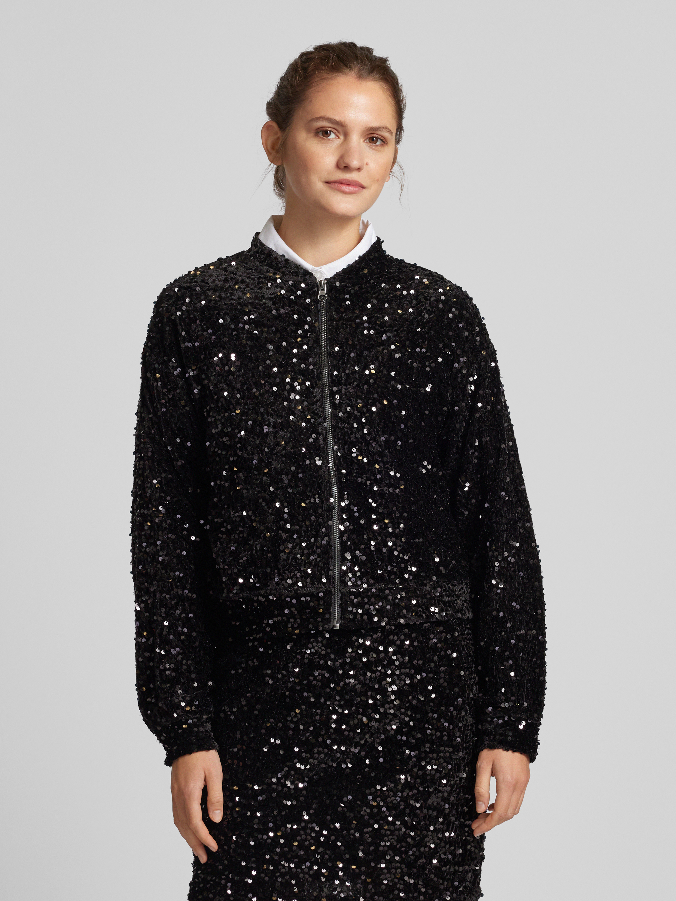 Pieces PCANNIE - Bomberjacks - whisper white/wit