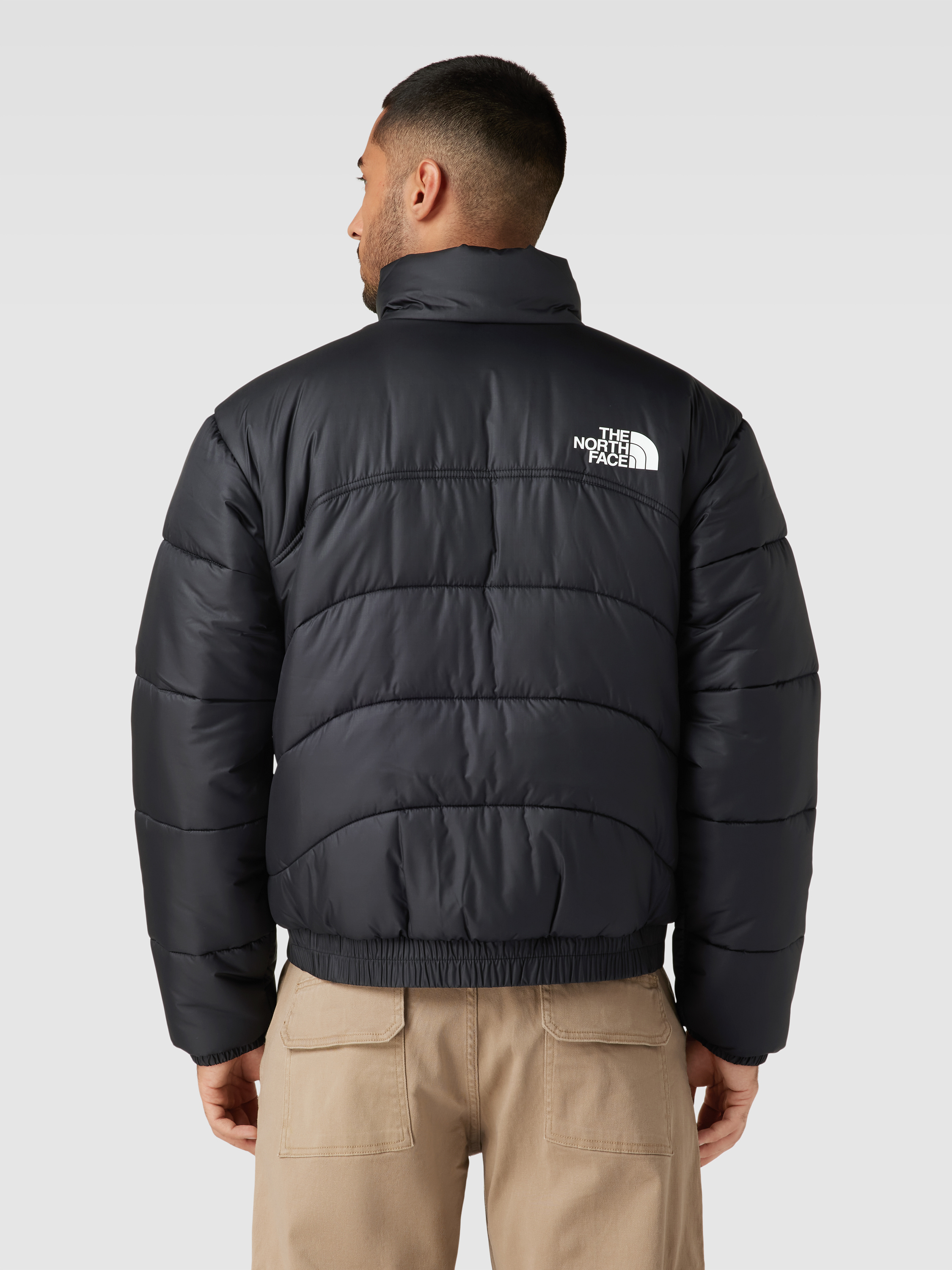 Kup online The North Face Kurtka pikowana z kieszeniami zapinanymi