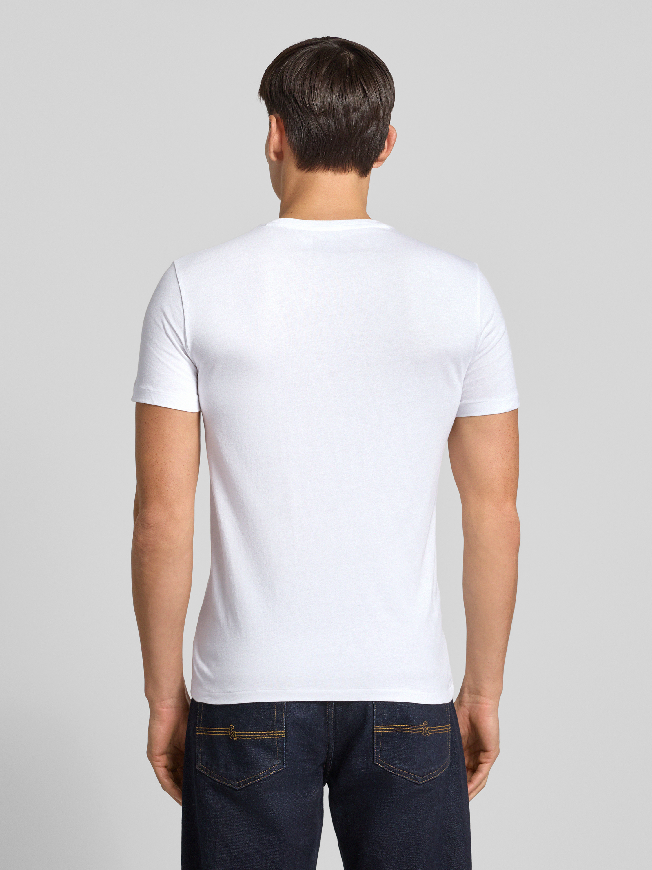 Polo Ralph Lauren T-Shirt mit Label-Stitching im 2er-Pack (weiss ...