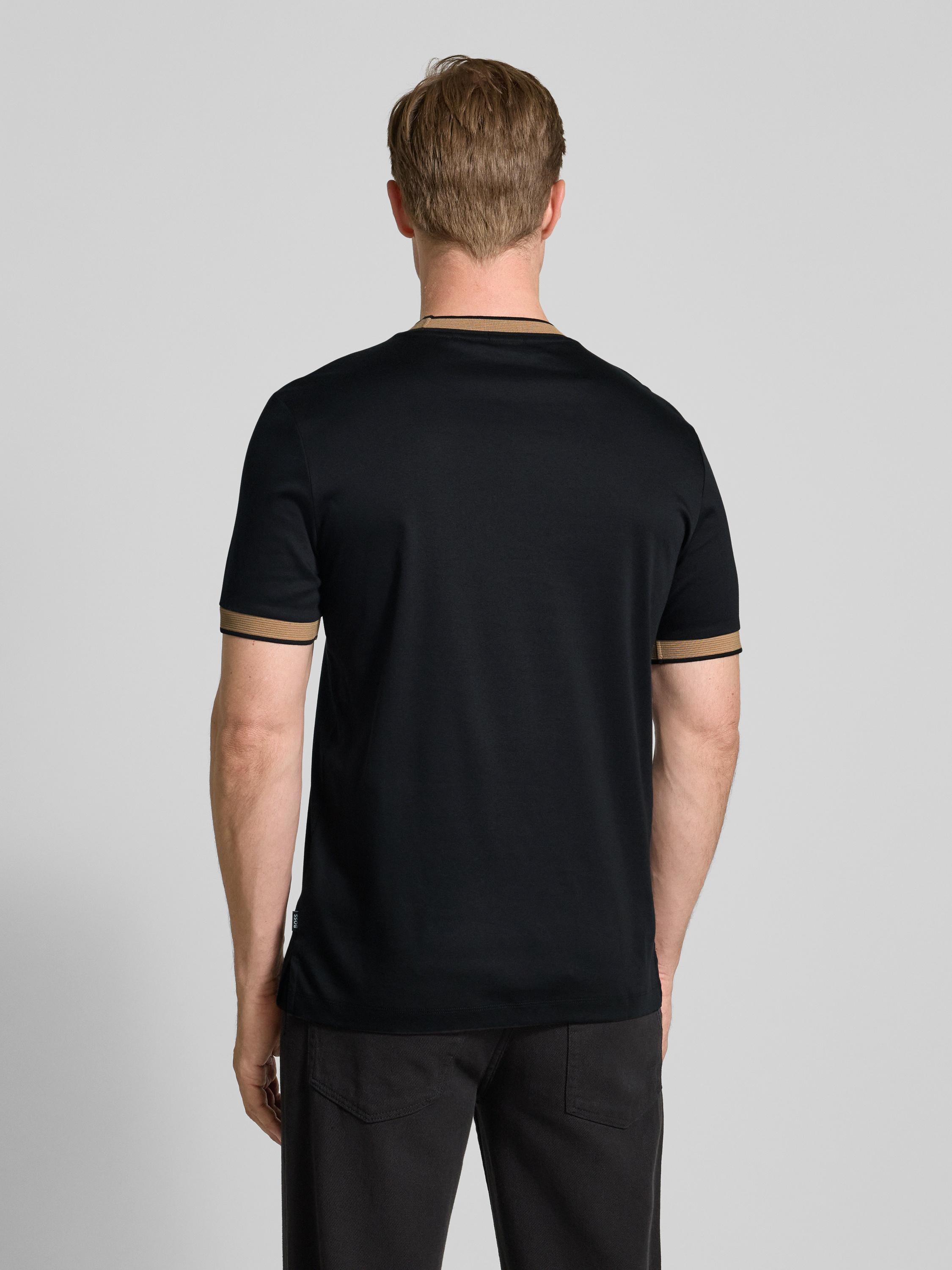 Produktbild von T-shirt H-Tessler BOSS BLACK | Slim Fit | Farbe Dunkelblau