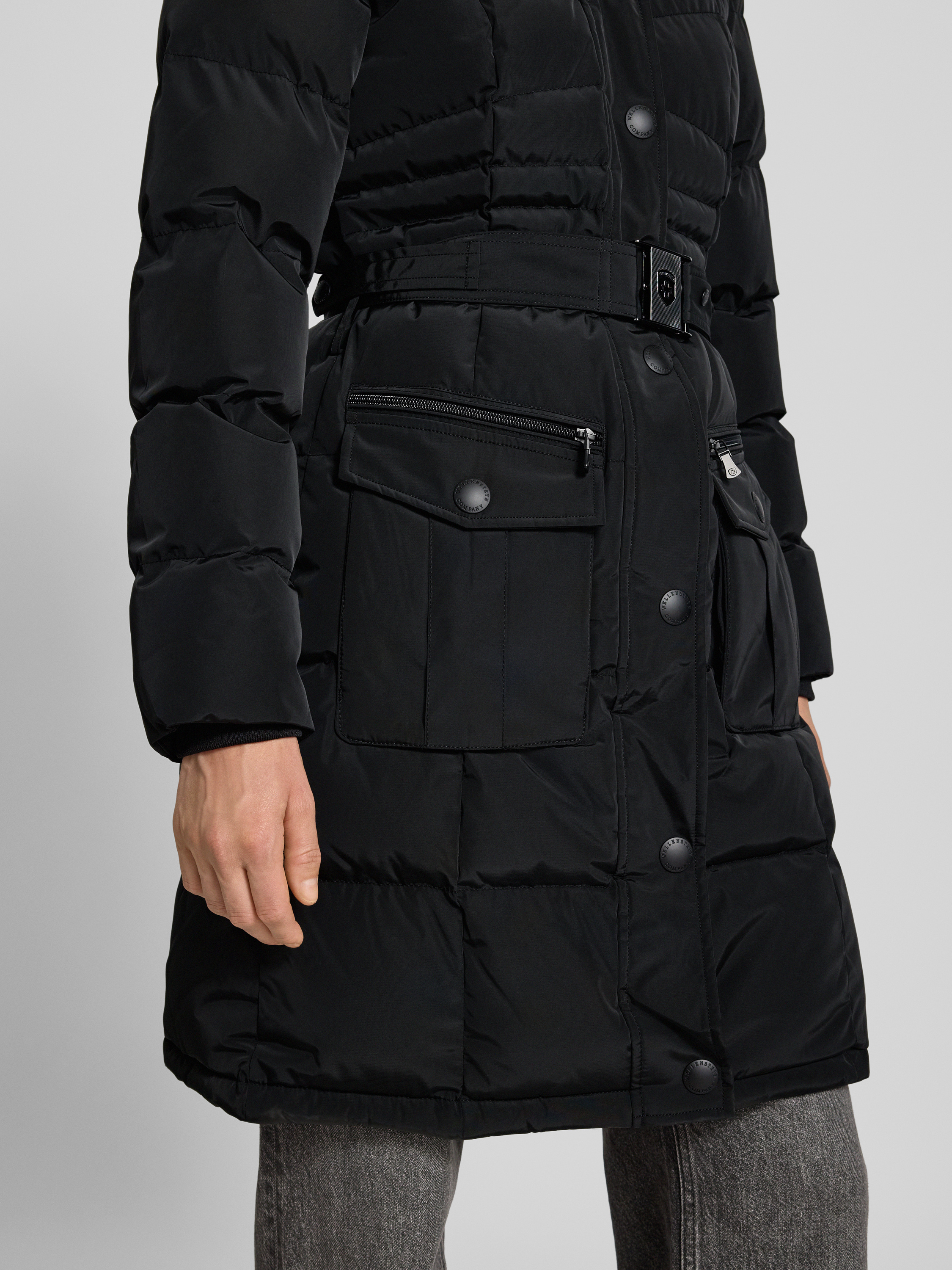 Kup online Wellensteyn Płaszcz pikowany z paskiem model 'OPIUM 382