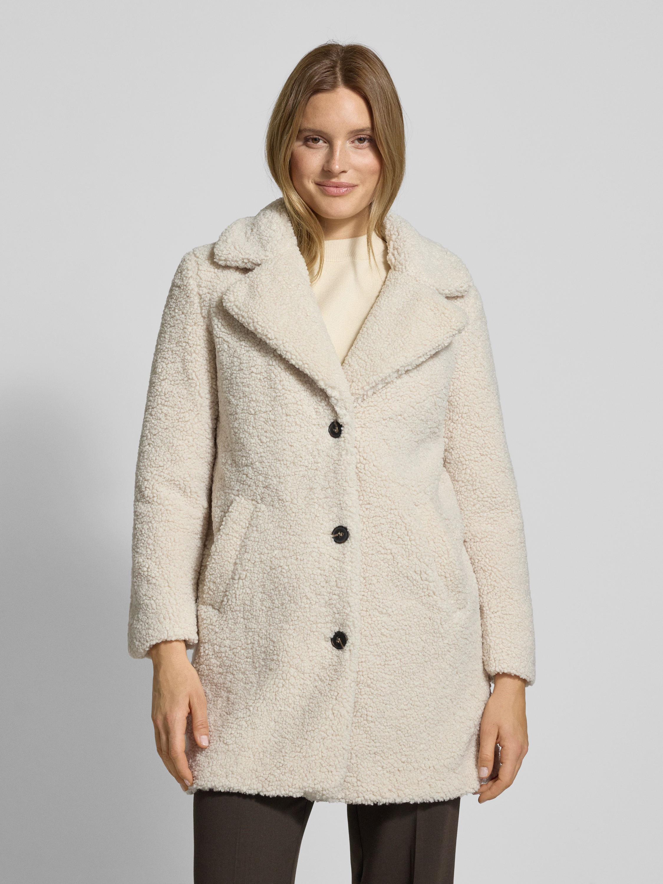 Vmkarla Teddy Jacket Oatmeal main image 1