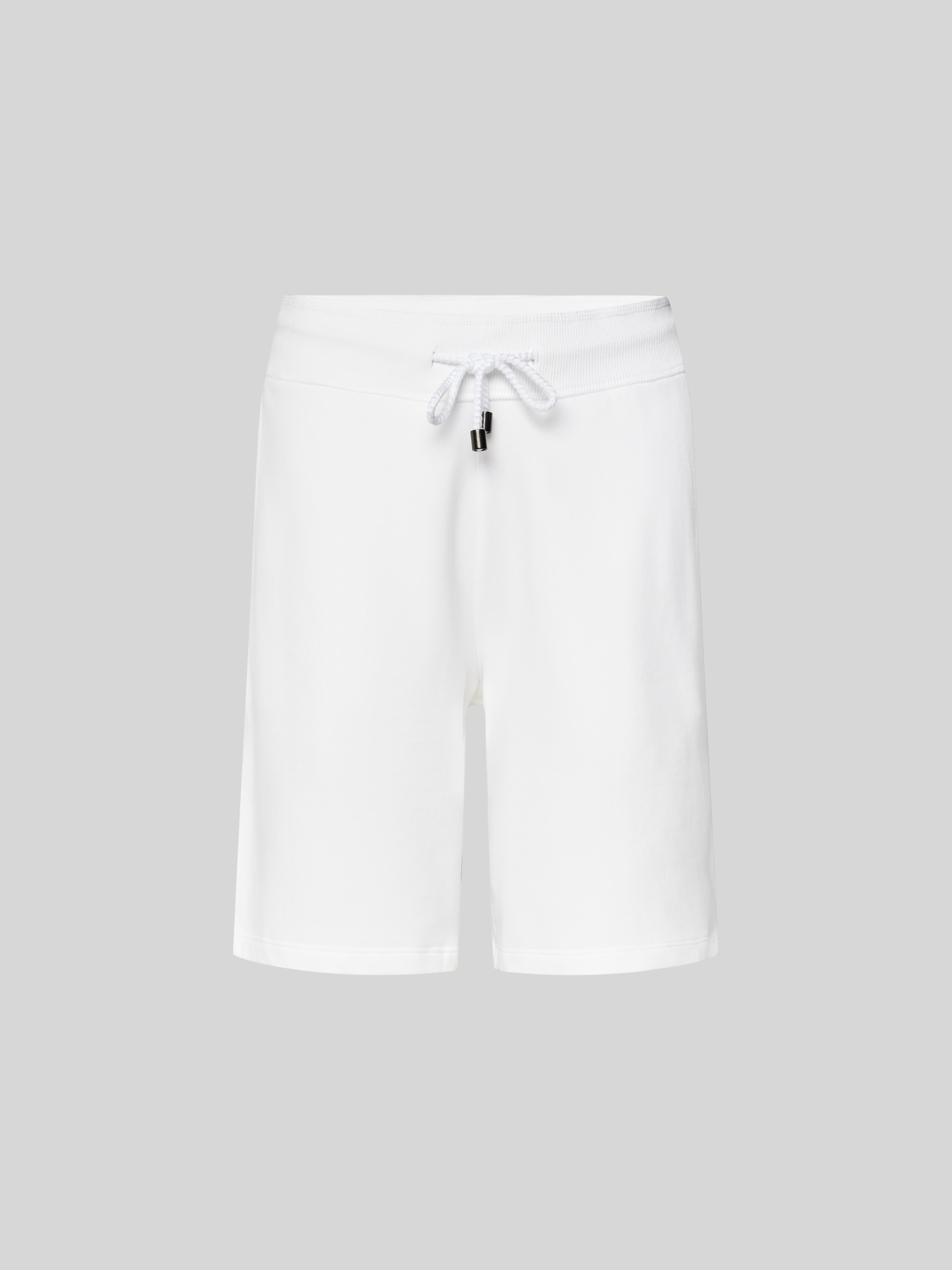 Juvia Bermuda mit elastischem Bund (weiss) online kaufen