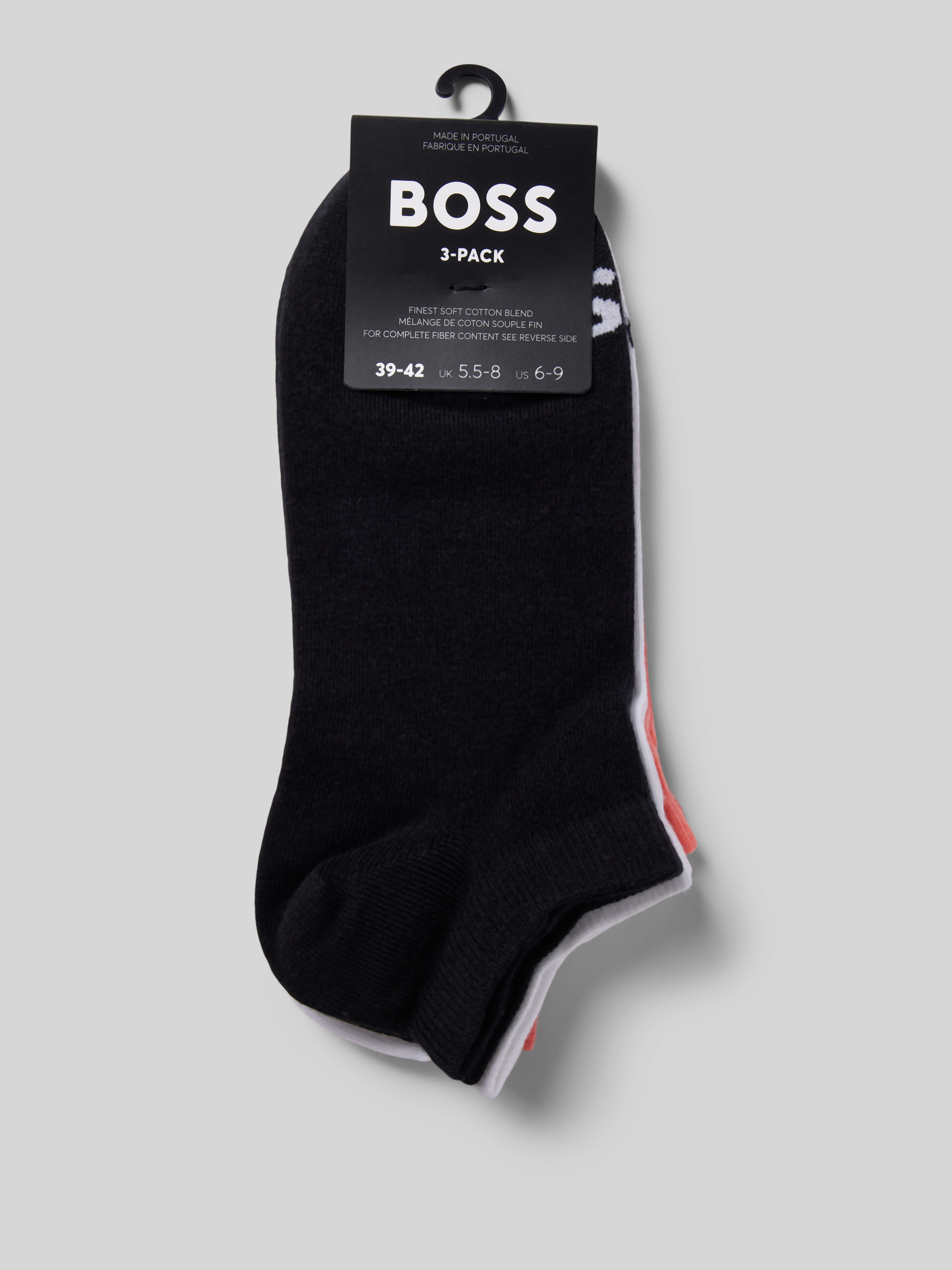 BOSS Sneakersocken mit Label-Detail (rosa) online kaufen