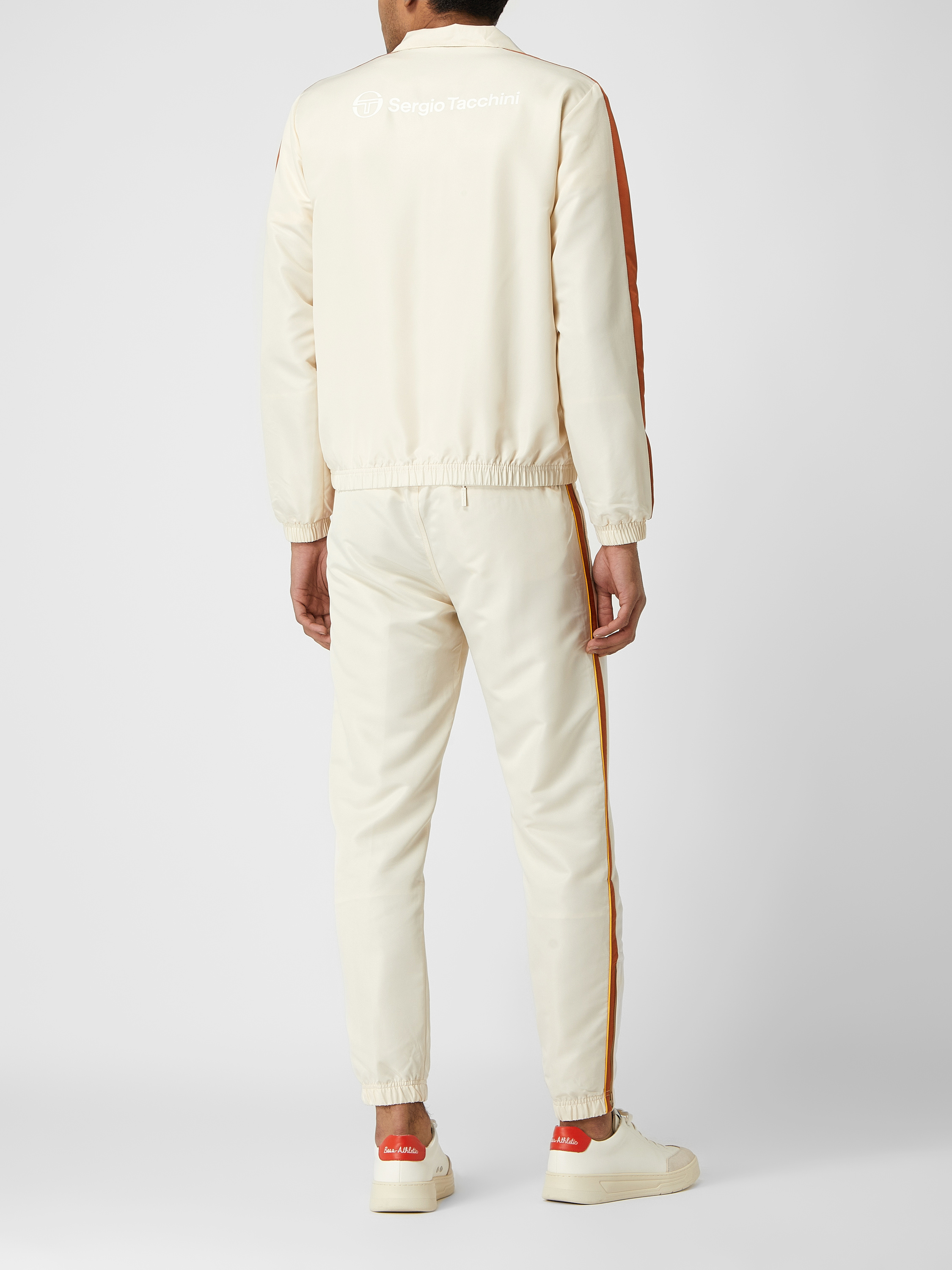 Sergio Tacchini Trainingsanzug mit Kontrastdetails Modell 'Agave' (sand)  online kaufen