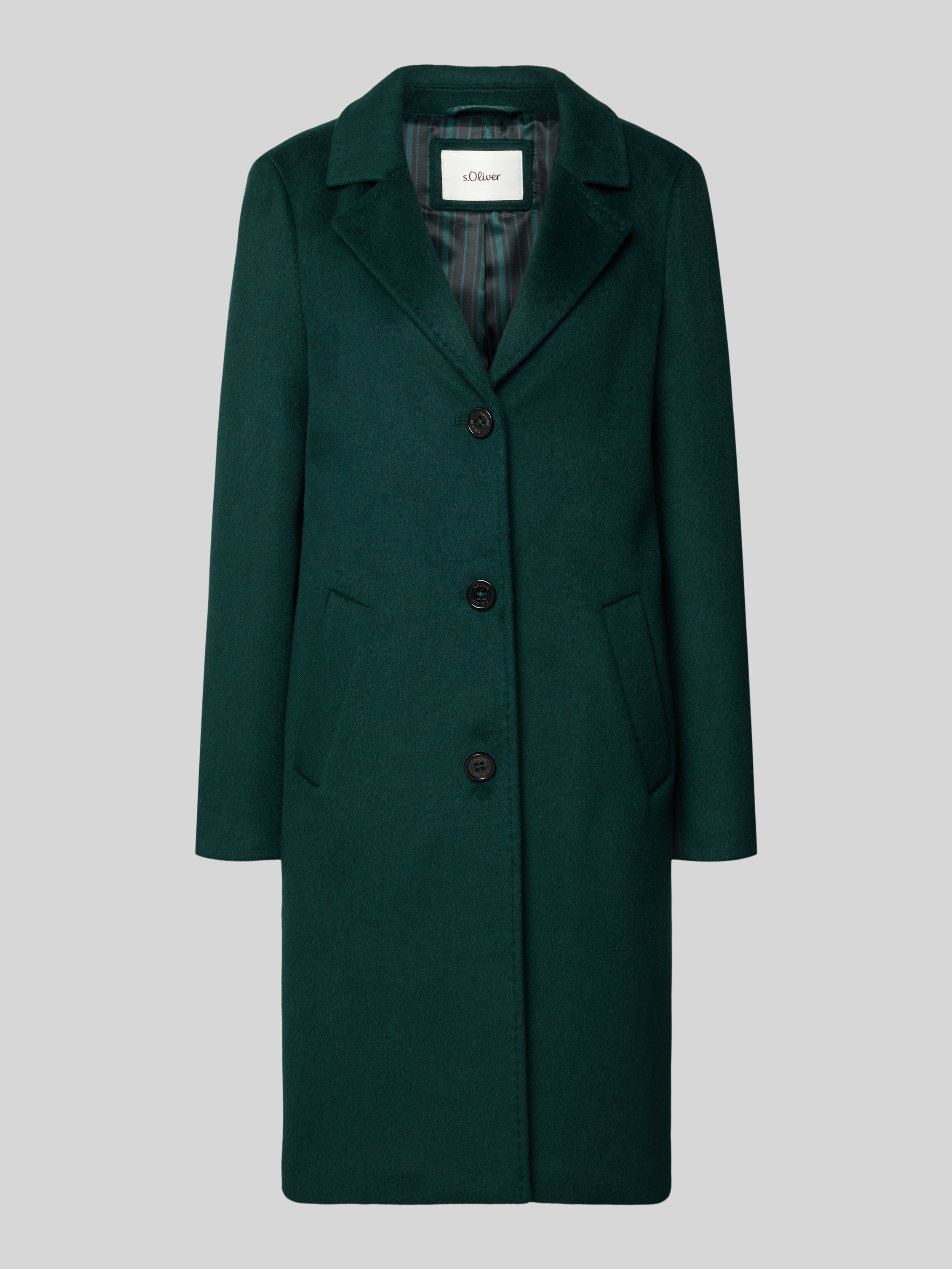 S Oliver Cordmantel RED LABEL Mantel Mit Reverskragen Modell