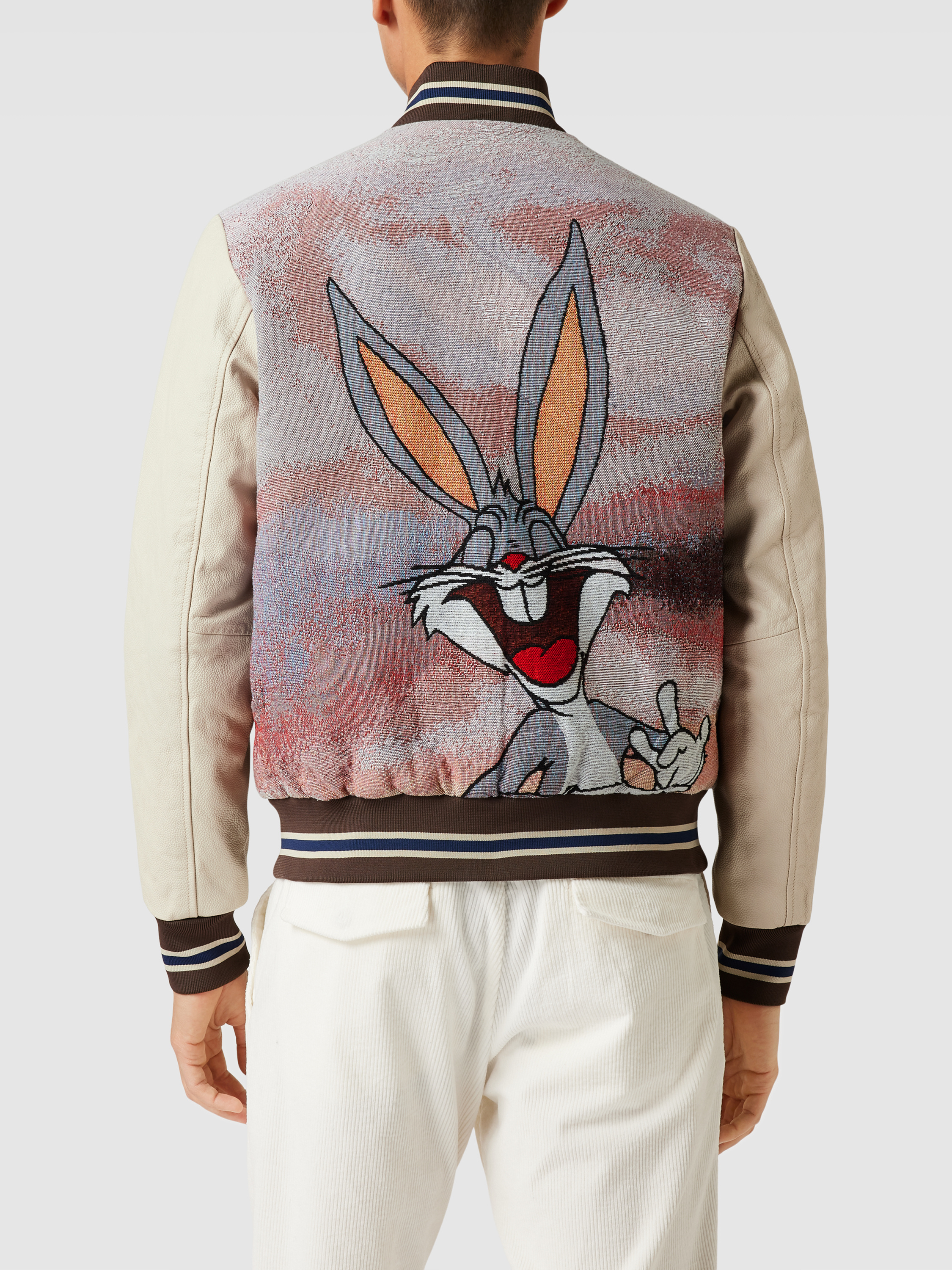 Scotch & Soda Collegejacke mit Looney Tunes®-Patch (violett