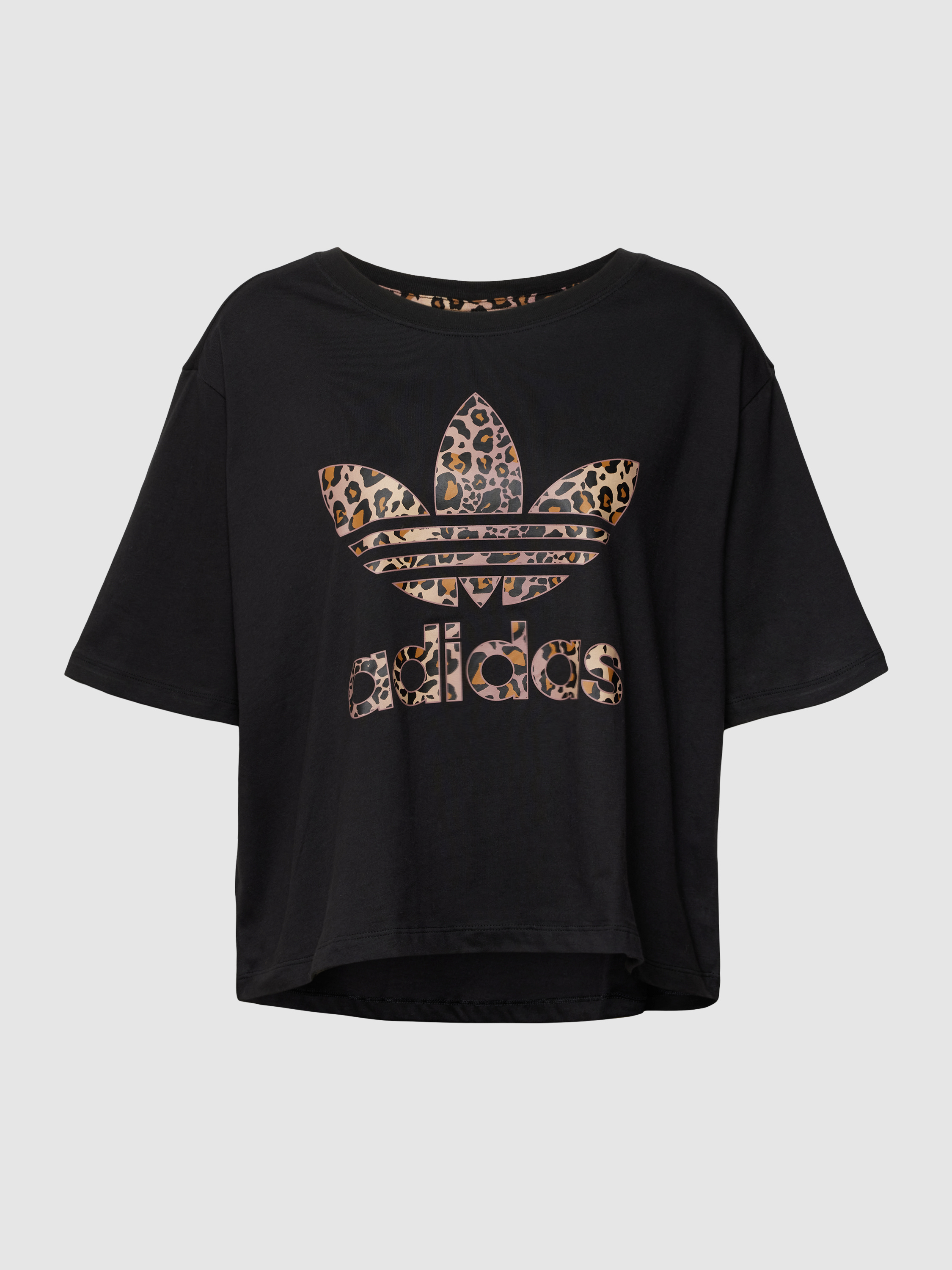 ● ADIDAS ● ORIGINALS OPEN LOGO TSHIRT adidas Originals t-shirt GRFX TEE męski kolor czarny z