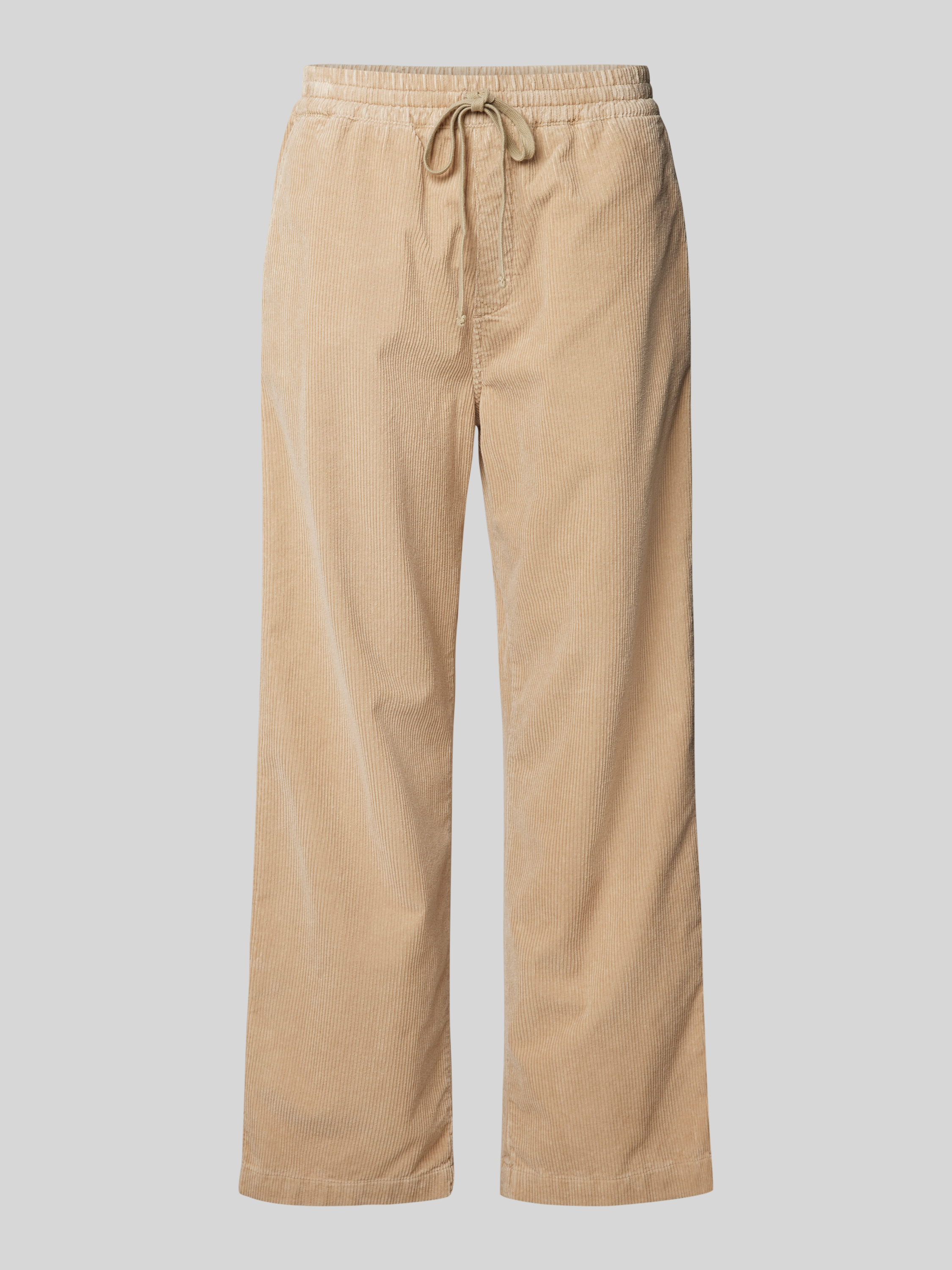 PADOLA Corduroy Broek Heren Baggy Elastische Taille Cargo Broek met