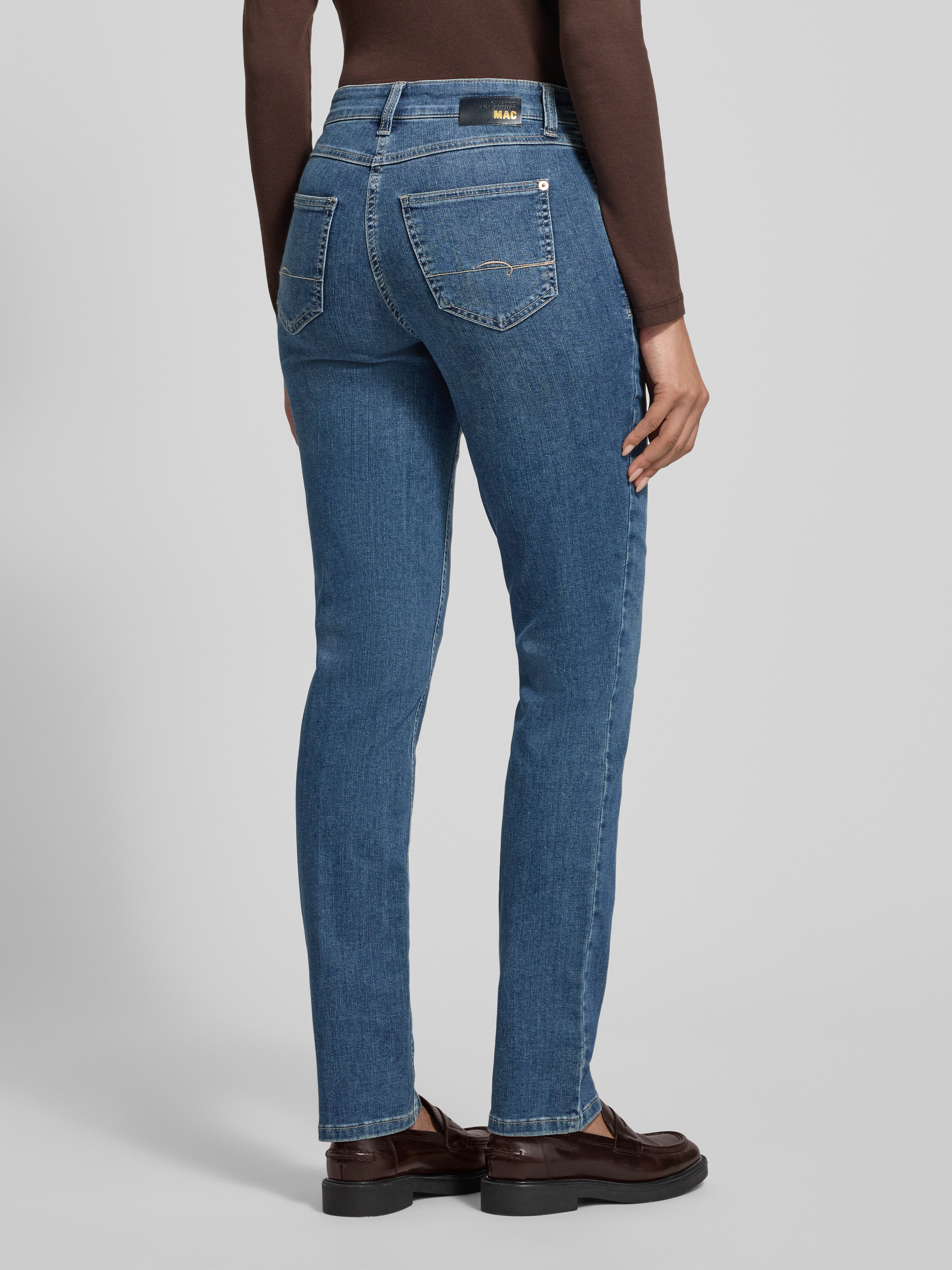 MAC • Melanie 7/8 summer jeans in crème • shop