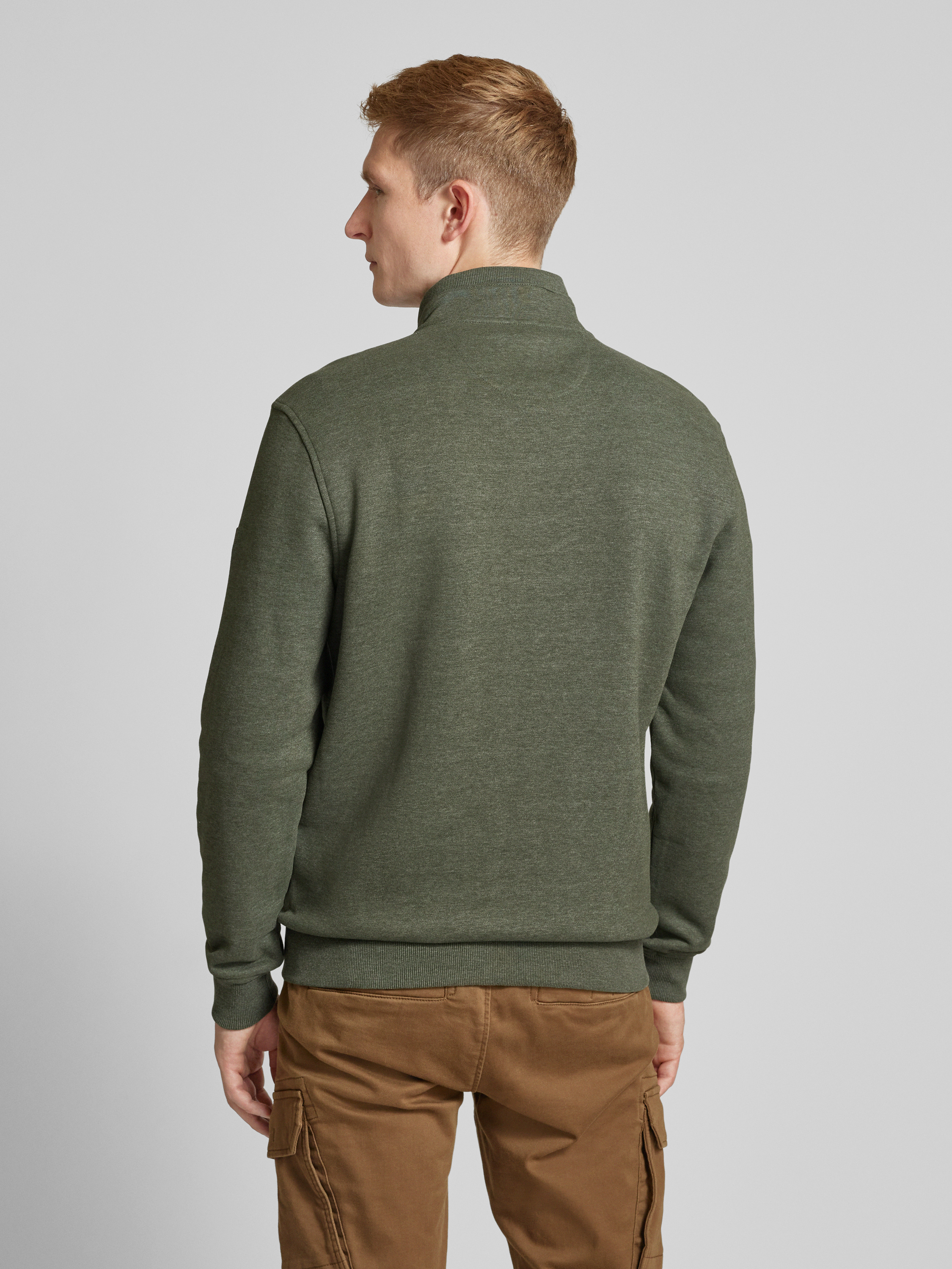Camel Active Herren Fleecejacke Mit Stehkragen – Warme Teddyfleece-Jacke Im Regular Fit