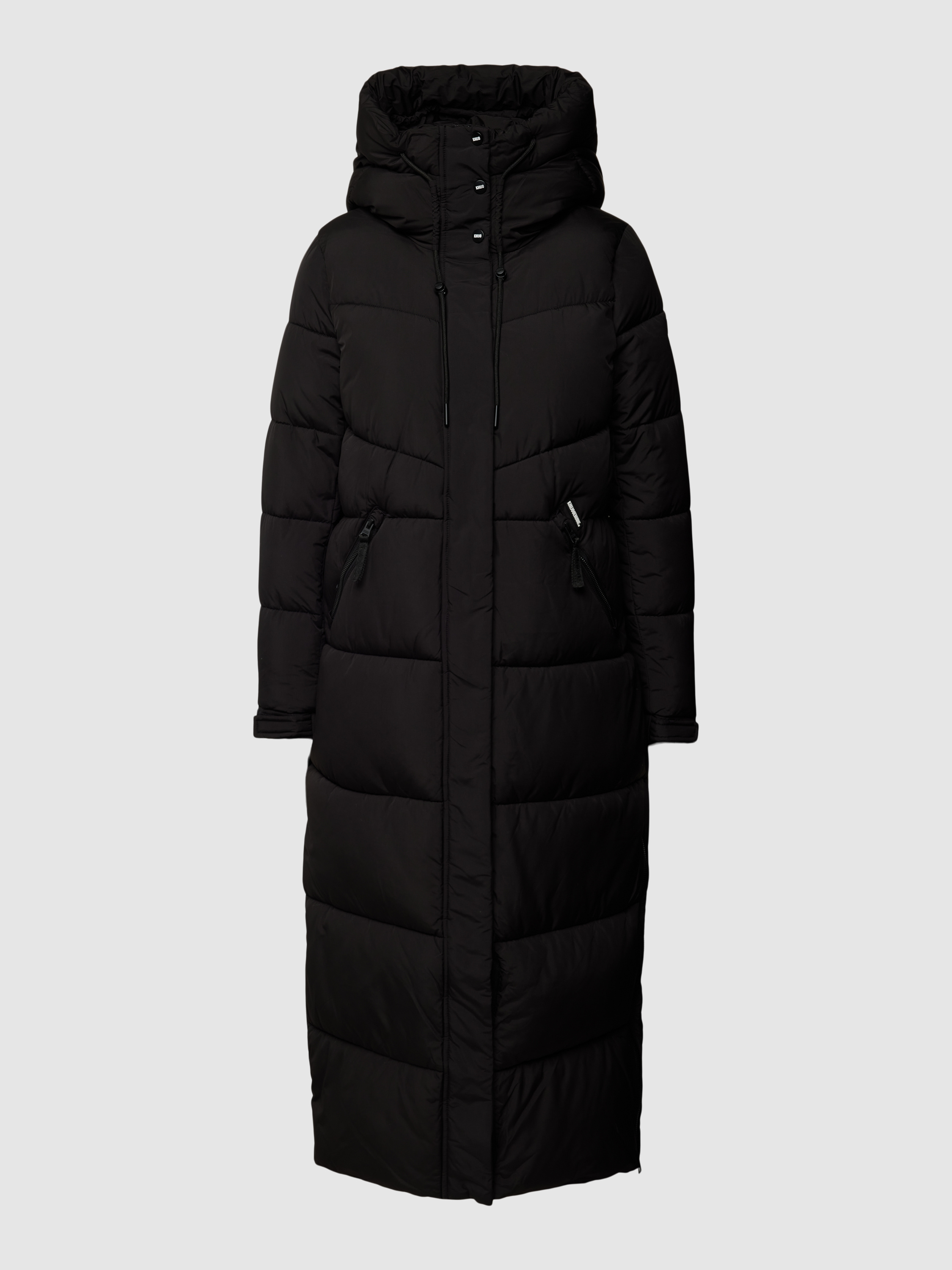 khujo Steppmantel mit Kapuze Modell 'SHIMANTA' (black) online kaufen