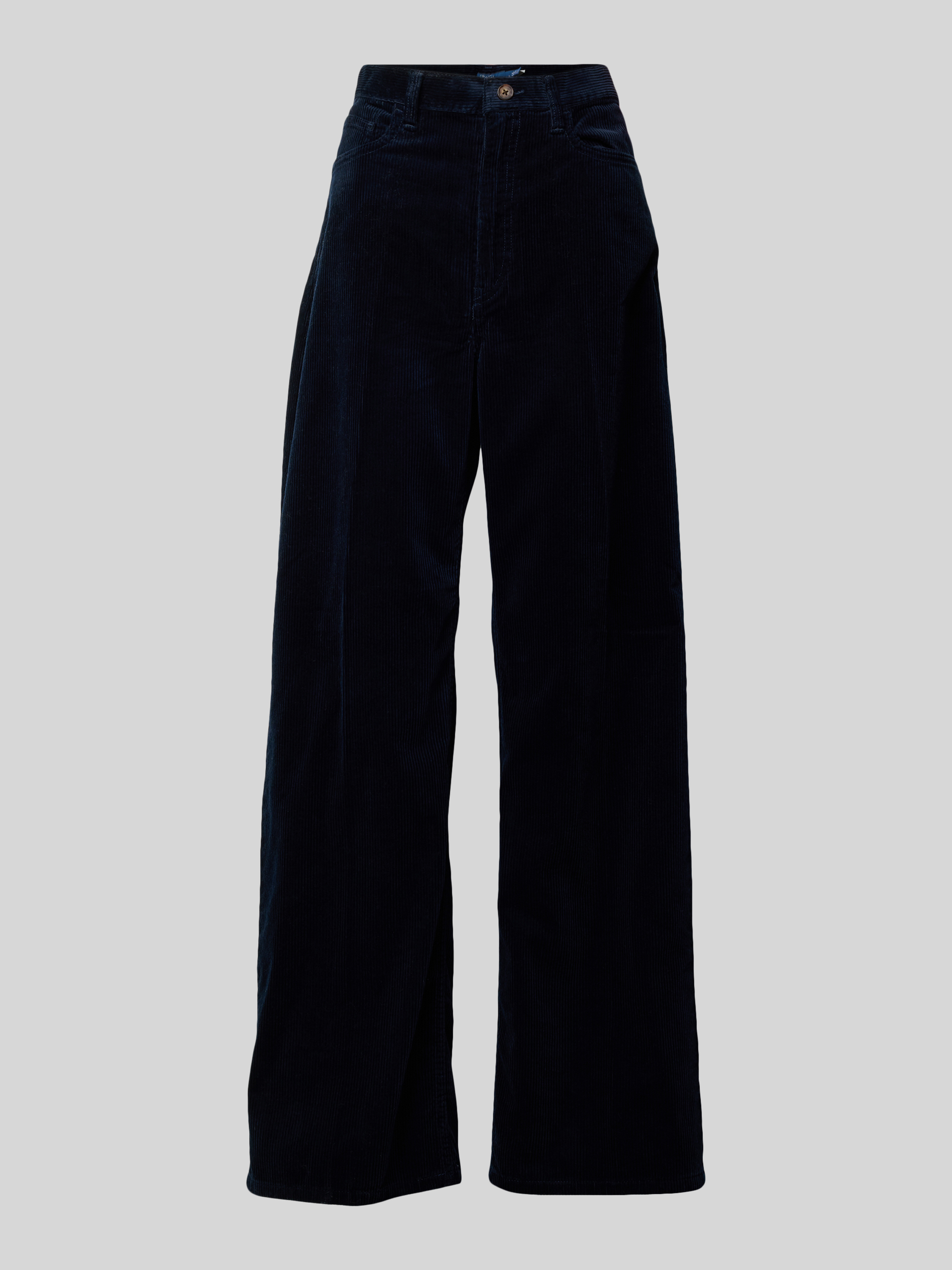 Polo Ralph Lauren Wide leg corduroy broek in 5-pocketmodel in