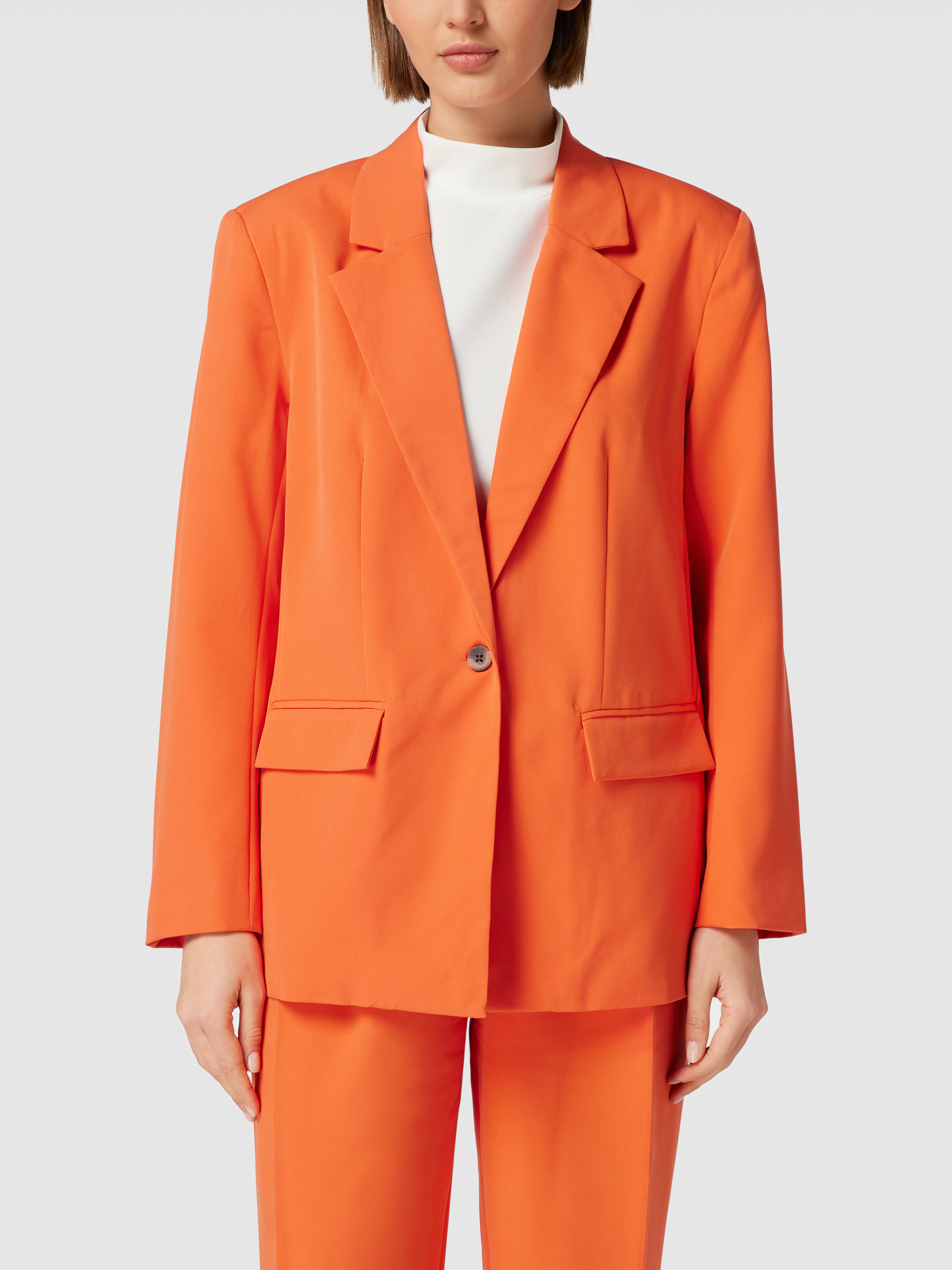 Mango geruit regular blazer grijsbruin