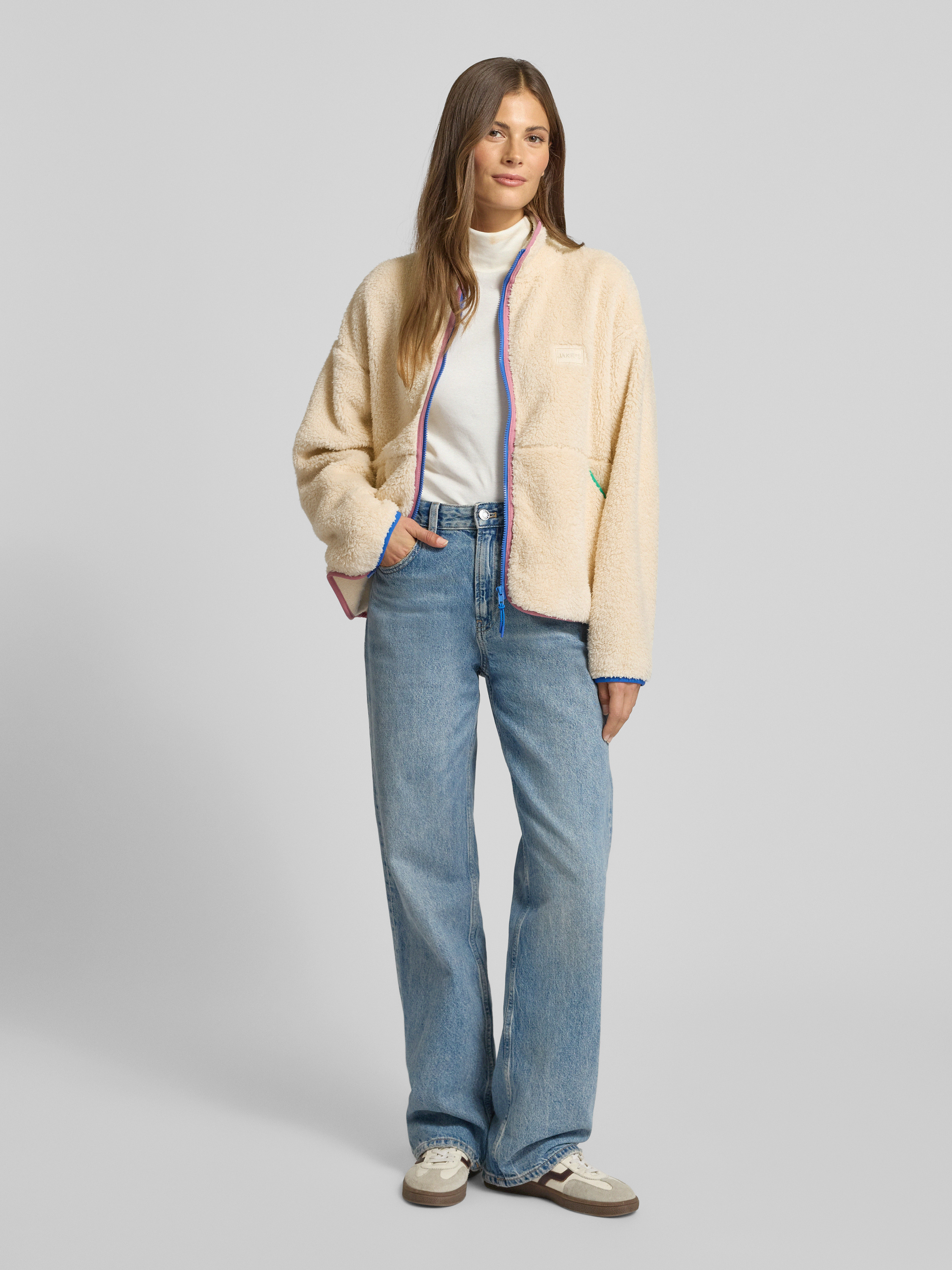 sk56725456様用　カタログ Kup online Jake*s Casual Kurtka polarowa ze stójką i