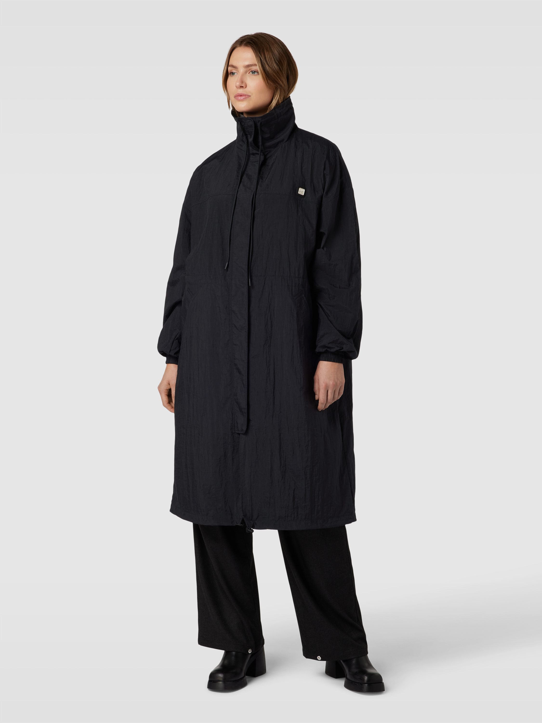 HUGO Mantel mit Stehkragen Modell 'Feliciani' (black) online kaufen - Main Image