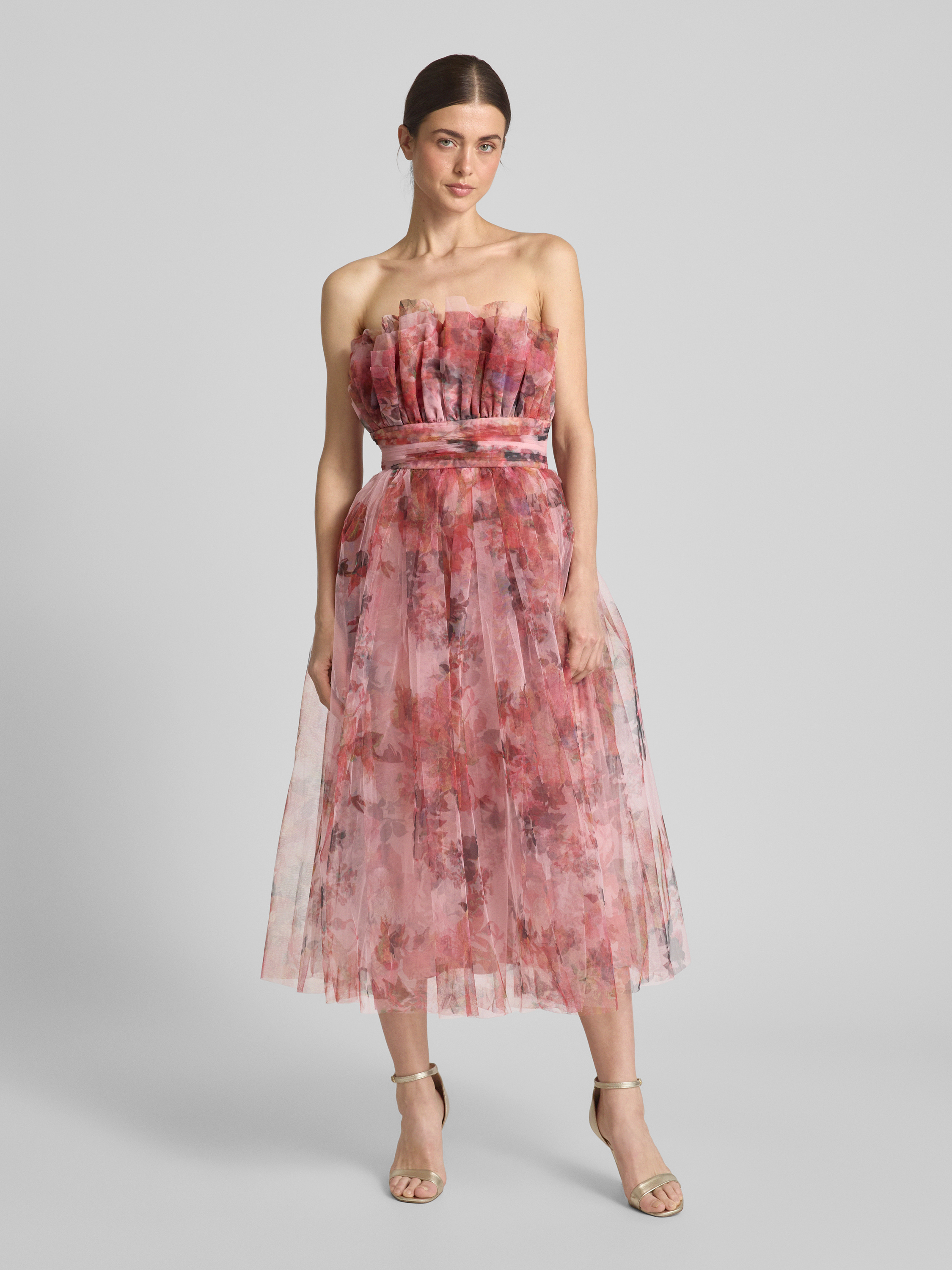 【Atelier silky】 ASOS DESIGN – Pastelowożółta sukienka maxi z długim rękawem