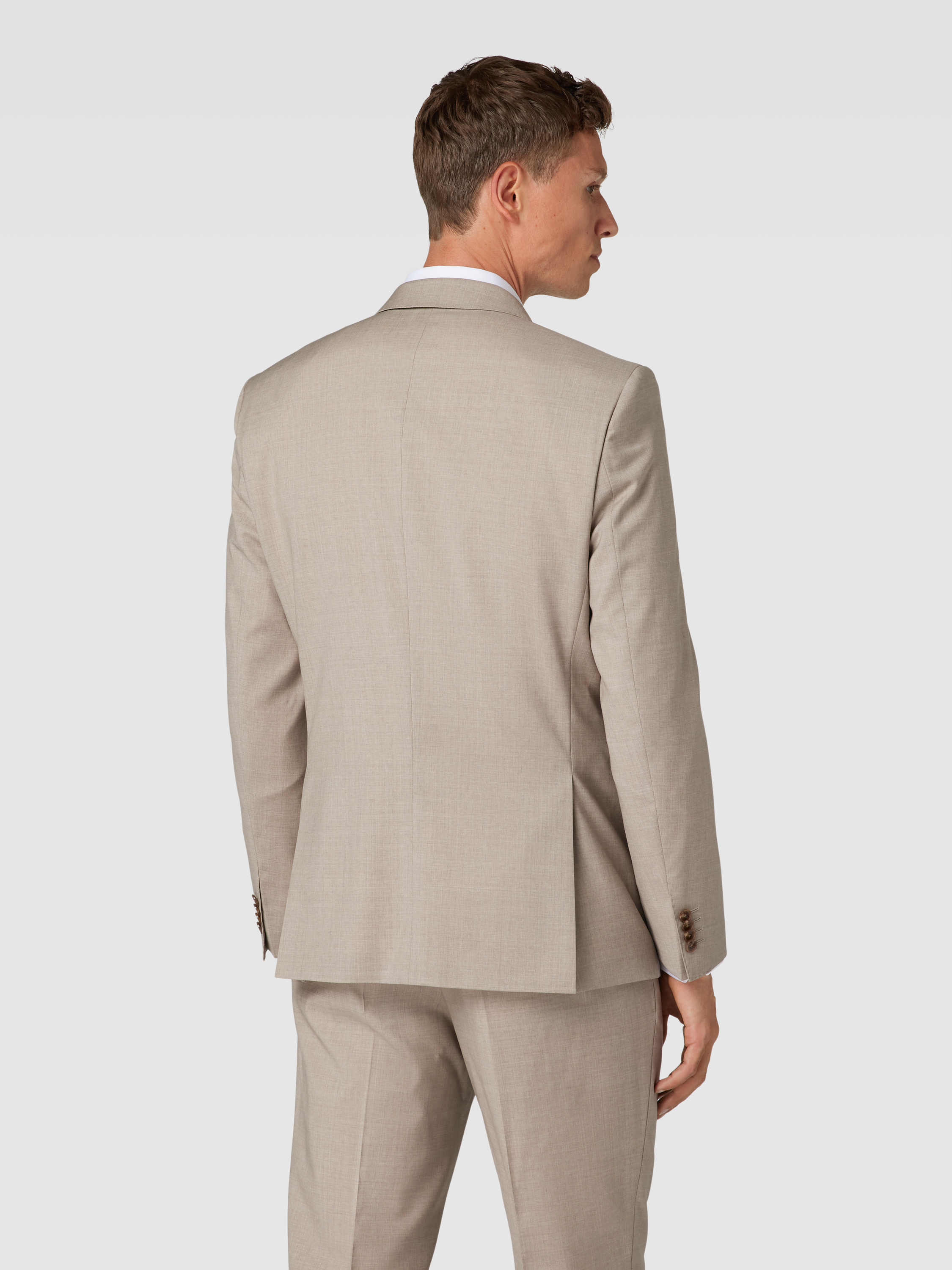 Anzug Hugo Boss Cord Sakko BOSS 2-Knopf-Sakko Mit Pattentaschen