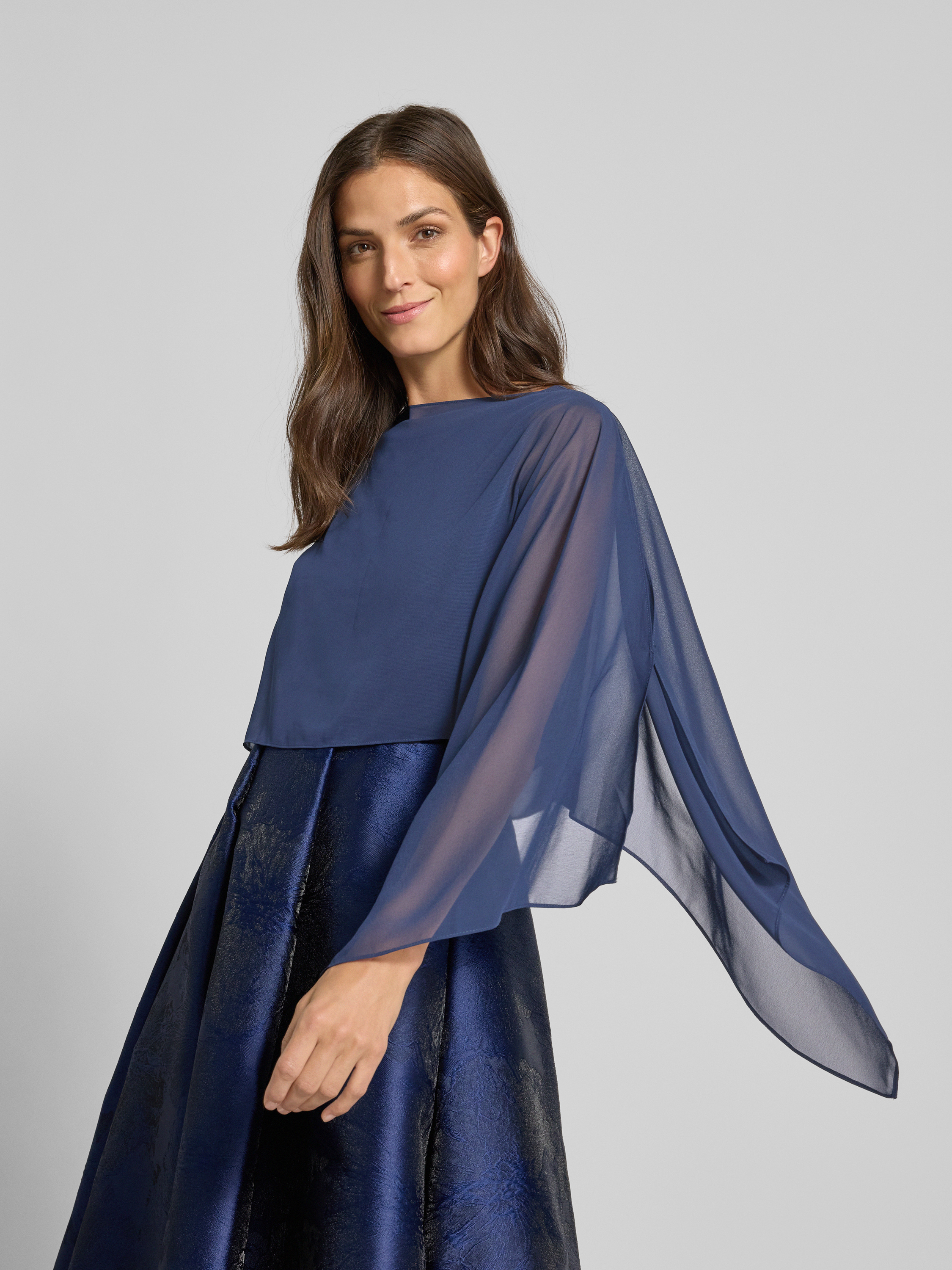 Stola String SWING Stola aus Chiffon (marine) online kaufen