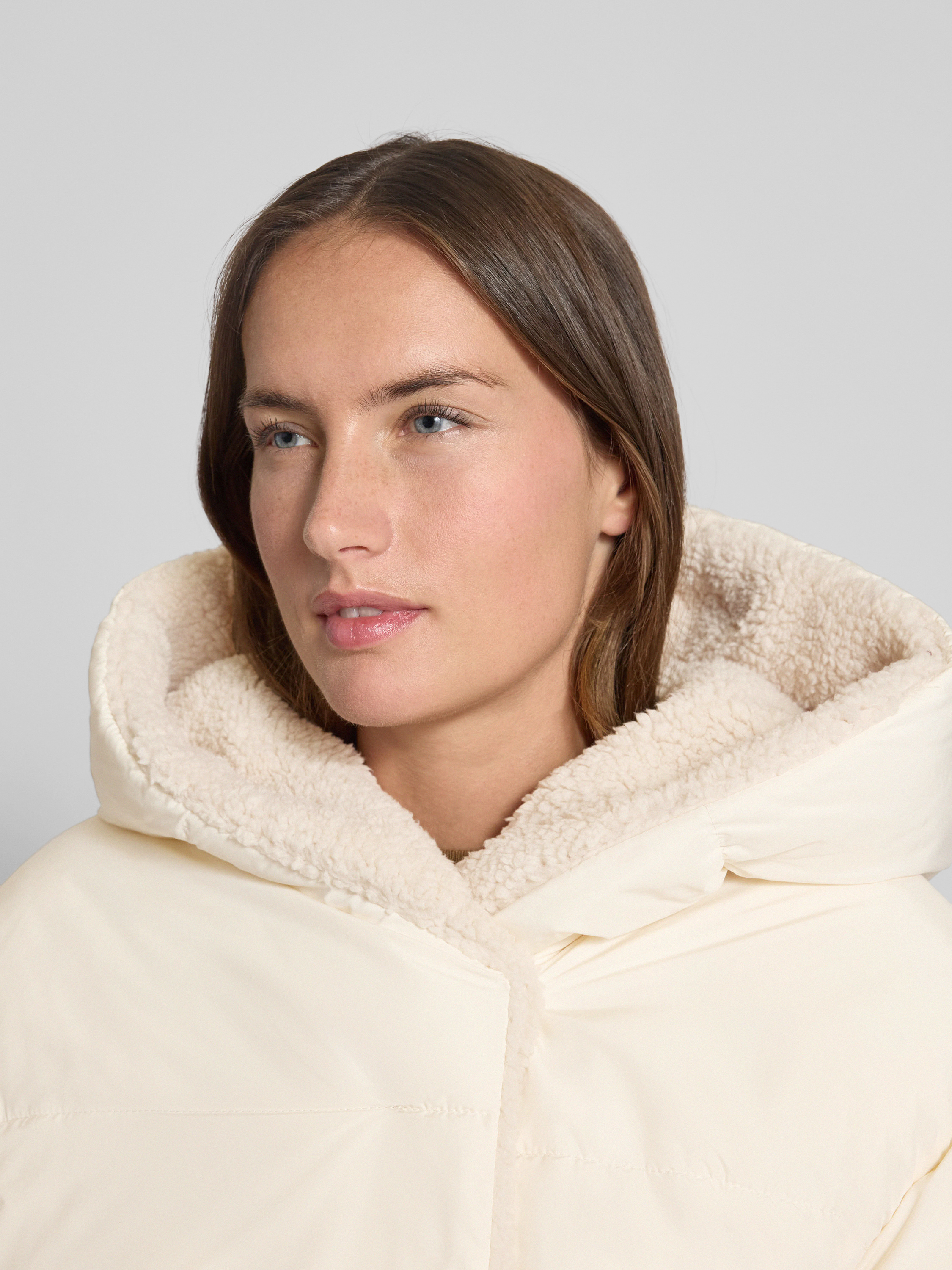 OAKWOOD Jack van teddybont met capuchon, model 'SEOUL' in beige online
