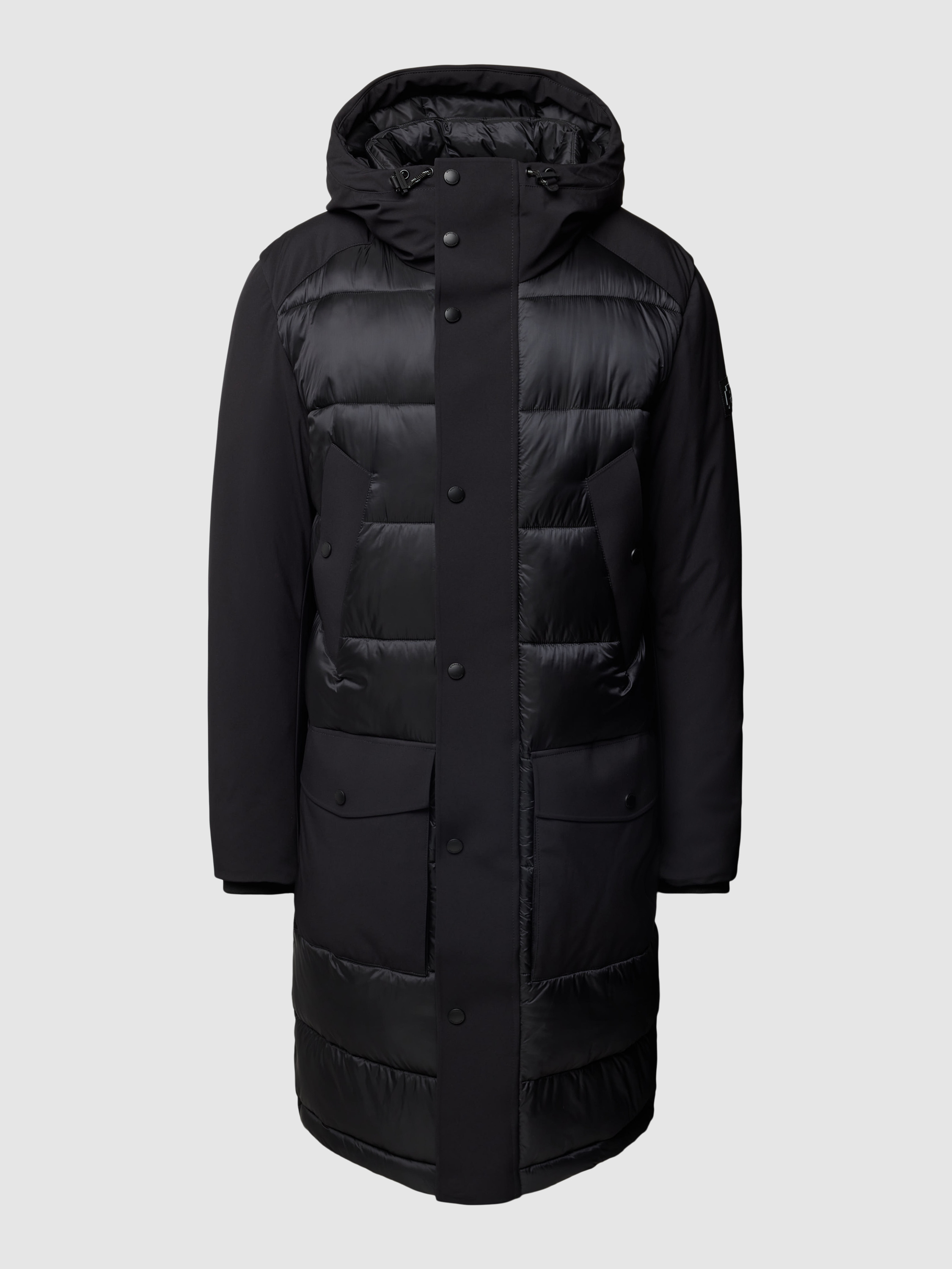 Strellson Steppmantel mit Kapuze (black) online kaufen