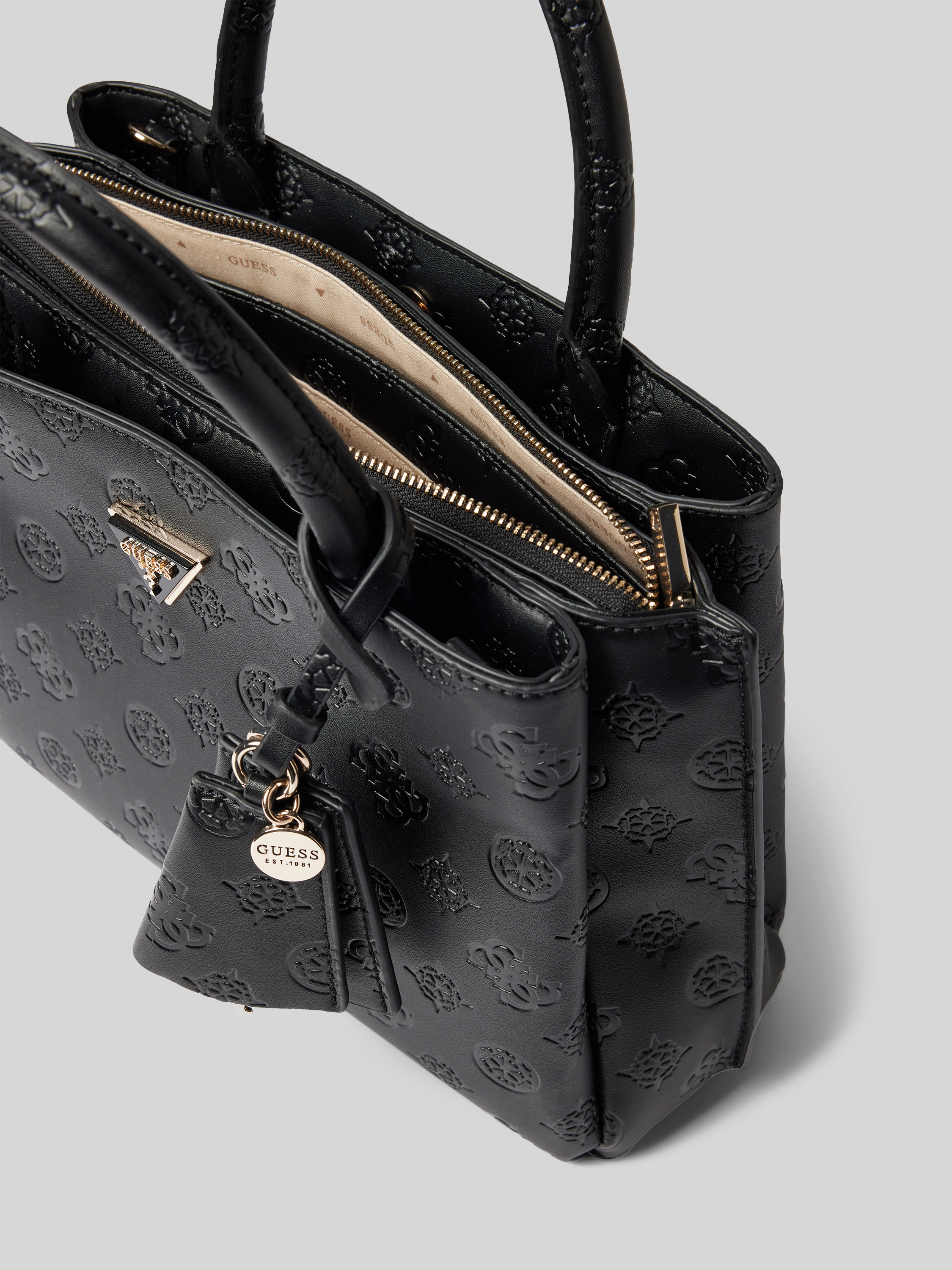 GUESS Shopper mit Label-Detail Modell 'JENA' (black) online kaufen