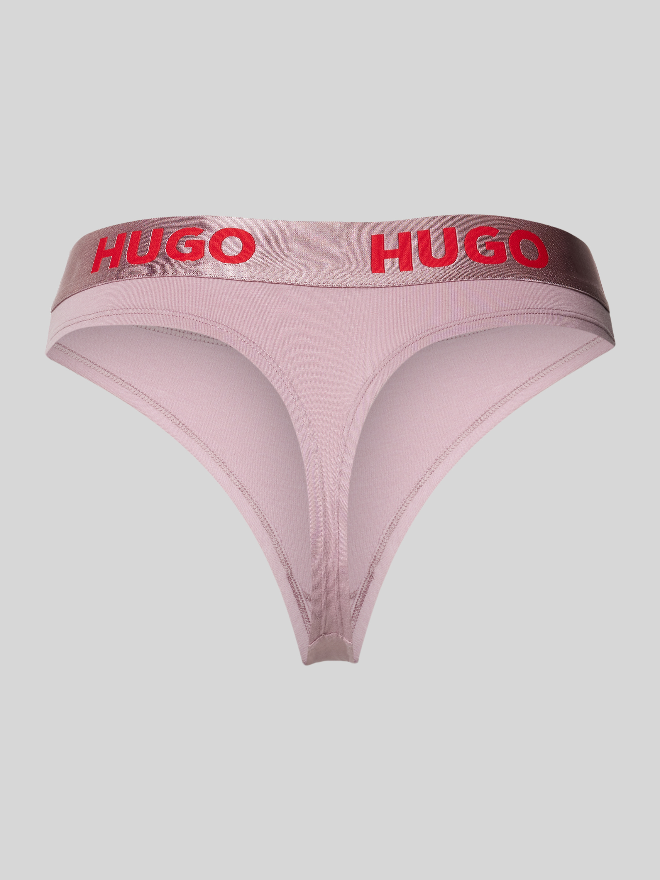 Hugo String Homme Open HUGO String mit elastischem Label-Bund (mauve) online kaufen