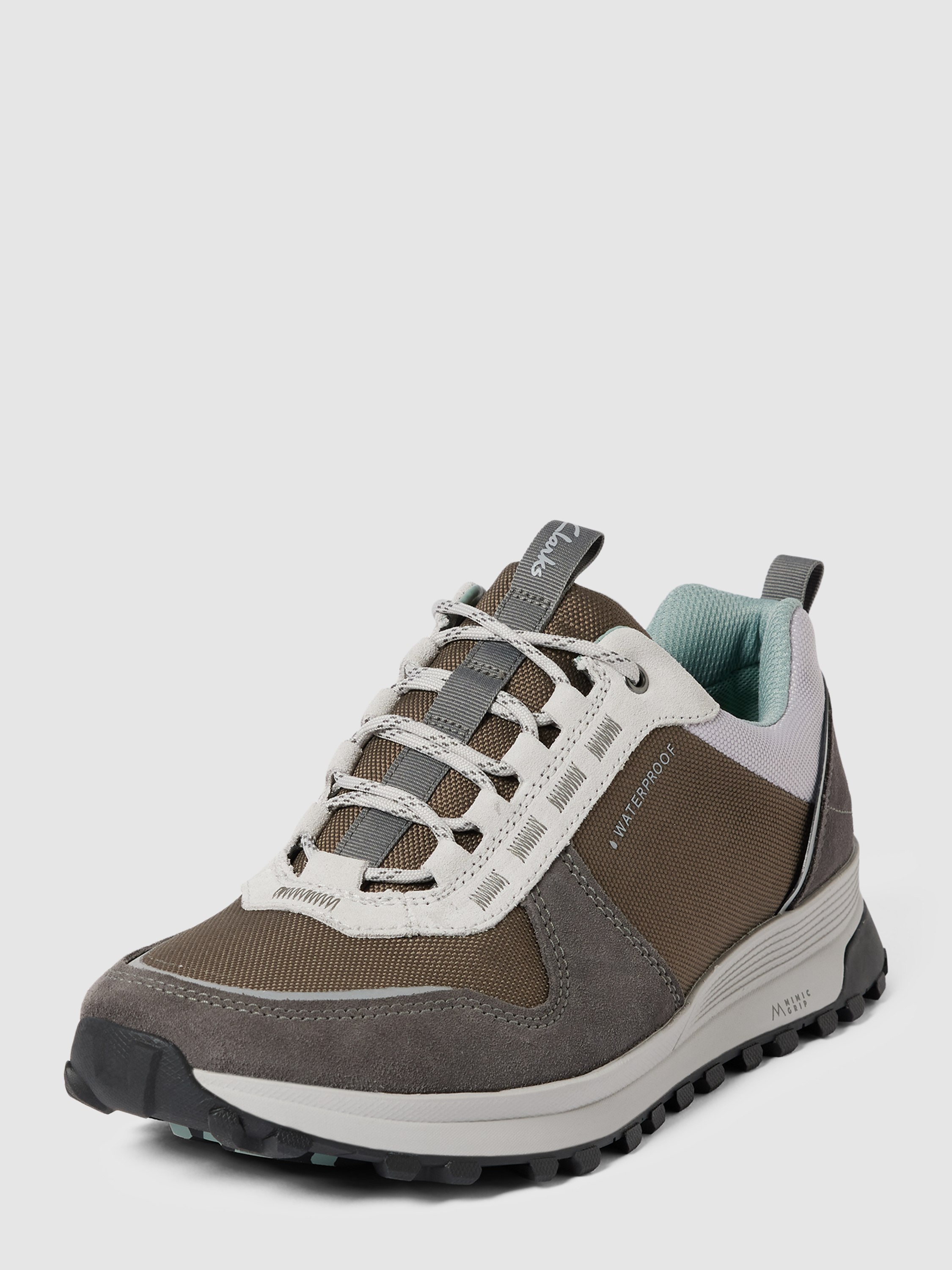 Clarks Sneaker mit Label-Details (dunkelgrau) online kaufen