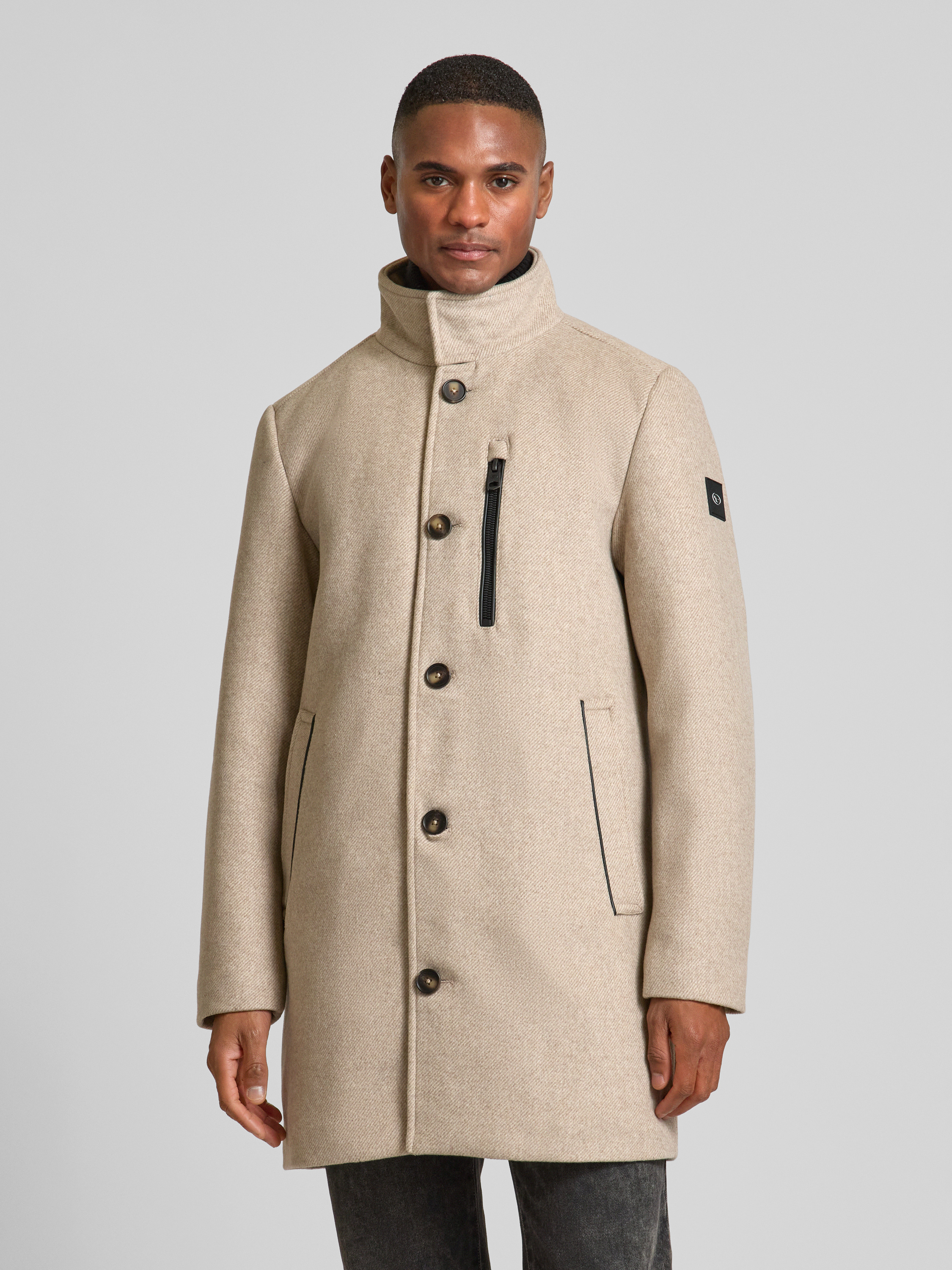 Coat Herren Wollmantel Lang Mäntel Trenchcoat Herren Winter Mantel