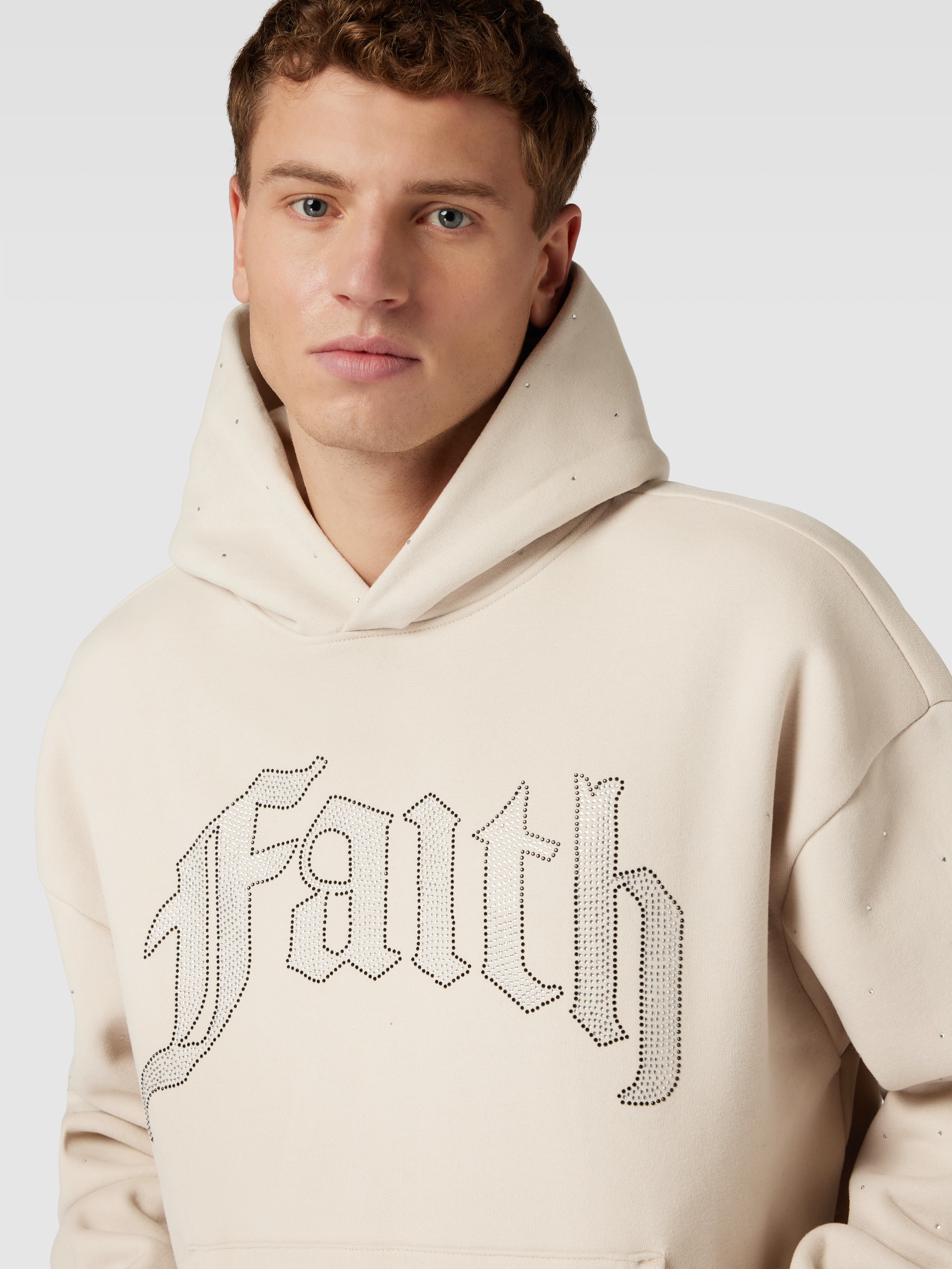 God Only Knows × Fragment POPUP 白M Kup online Jack & Jones Bluza z kapturem i obszyciem