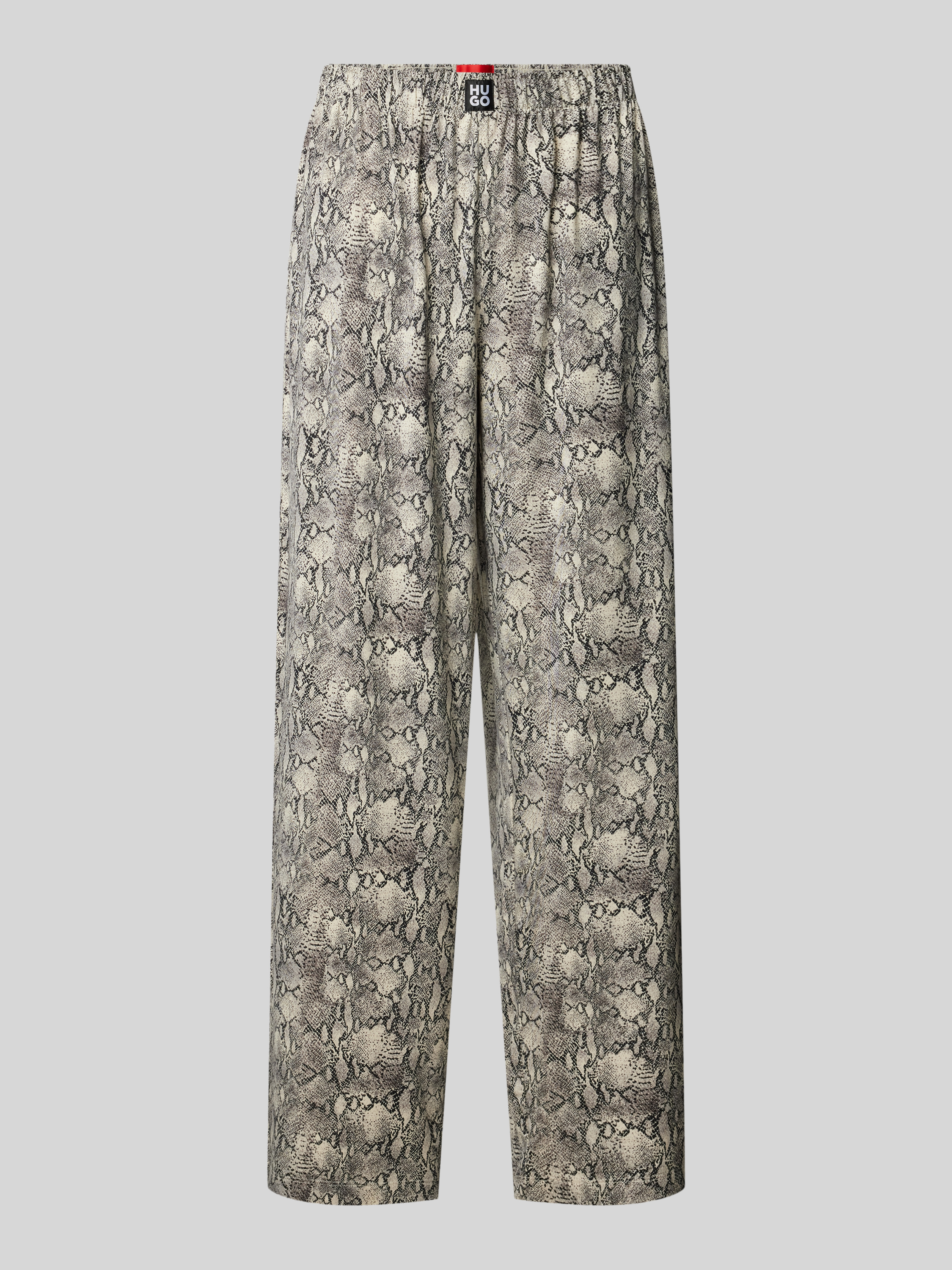 HUGO Straight Leg Pyjama-Hose mit elastischem Bund Modell 'NIKA' (beige ...