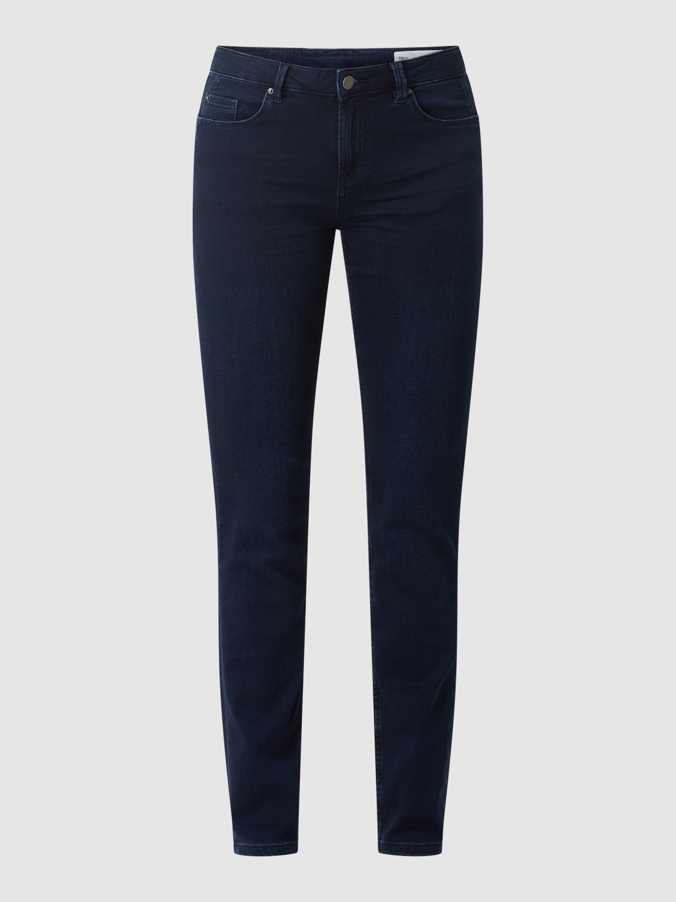 Jeans ESPRIT Da Uomo – Slim Fit, Comfort Elasticizzato, Vita Media, Denim Spesso Medio