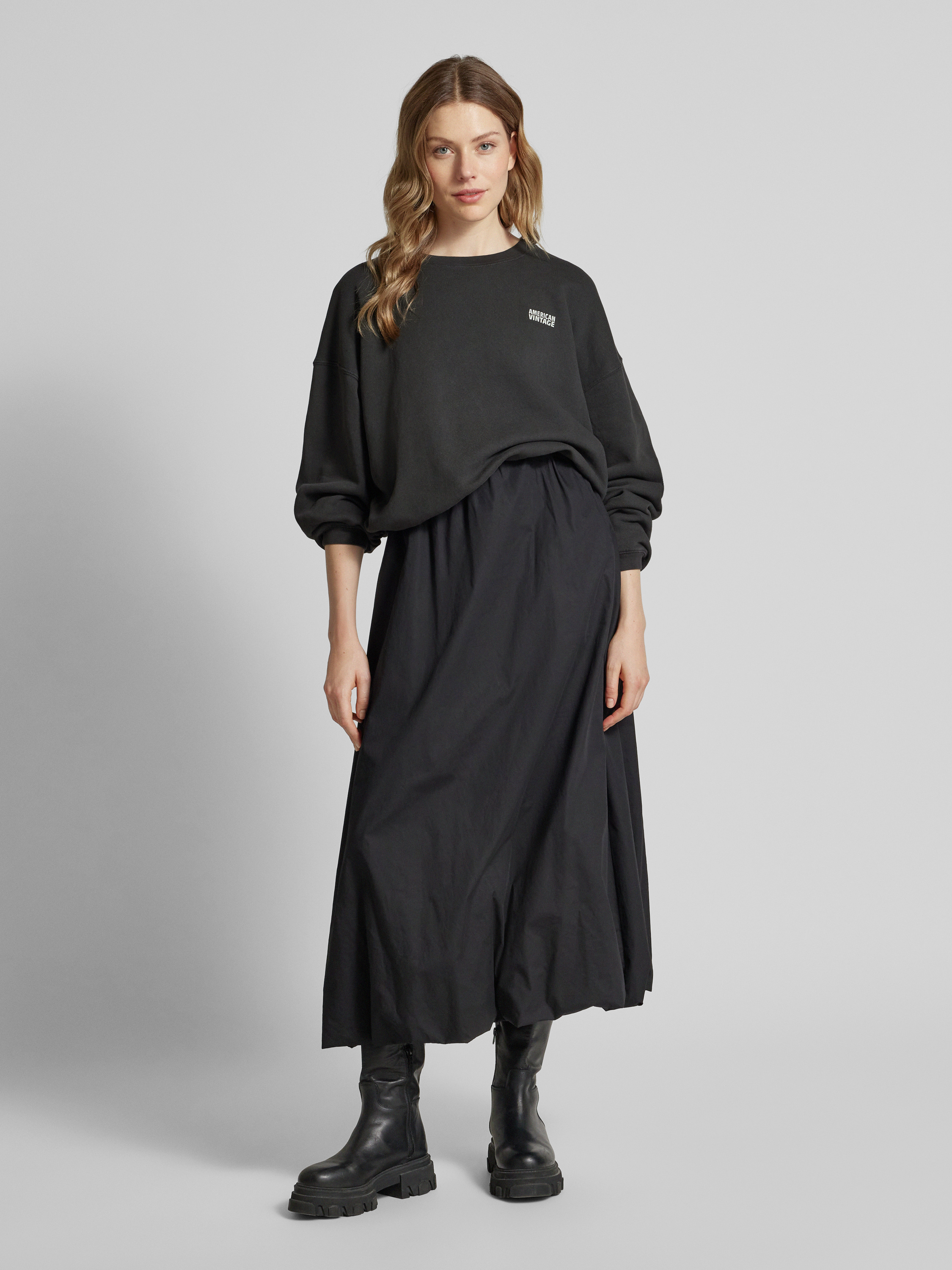 Kup online American Vintage Bluza z nadrukiem z logo model