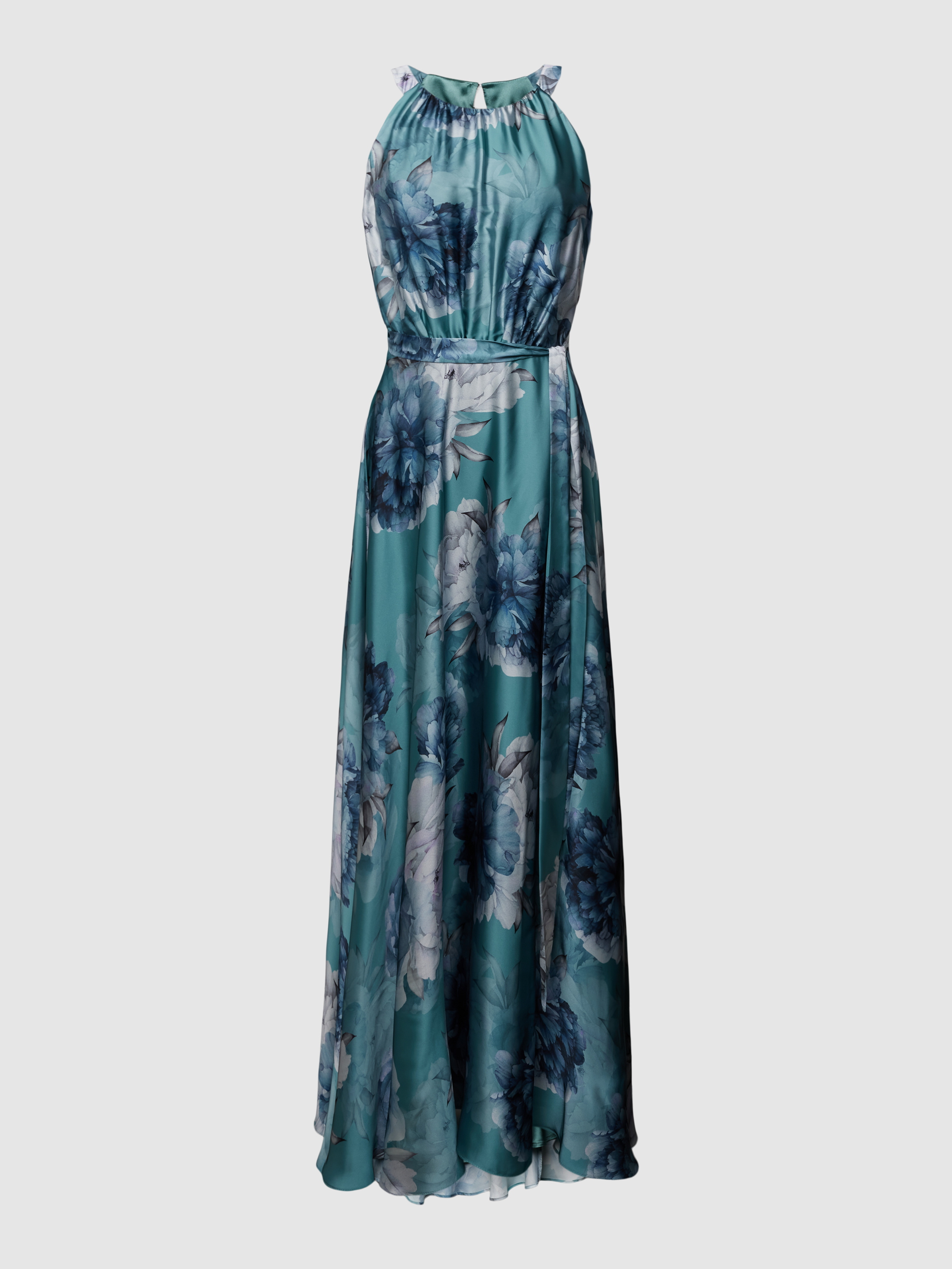 Swing Abendkleid Mit Floralem Muster