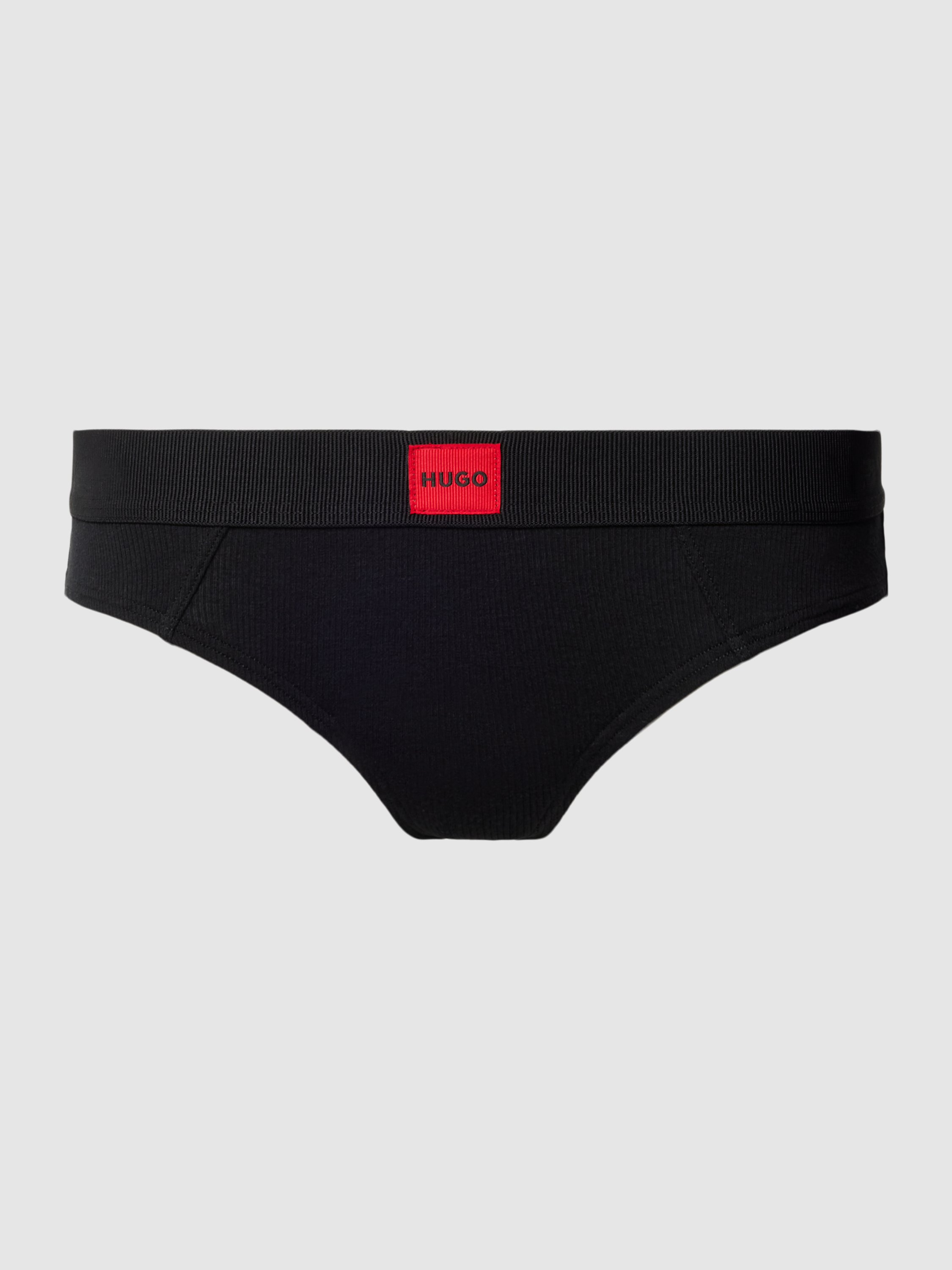Hugo String Homme Open HUGO String mit Label-Detail Modell 'BRAZILIAN' (black) online kaufen