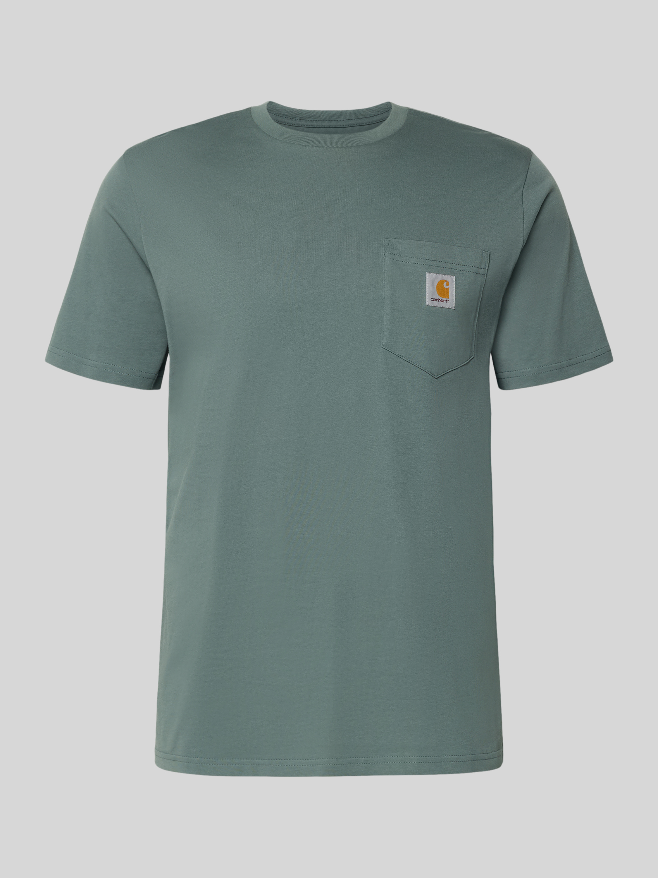 Carhartt Work In Progress Regular Fit T-Shirt mit Logo-Patch (gruen ...