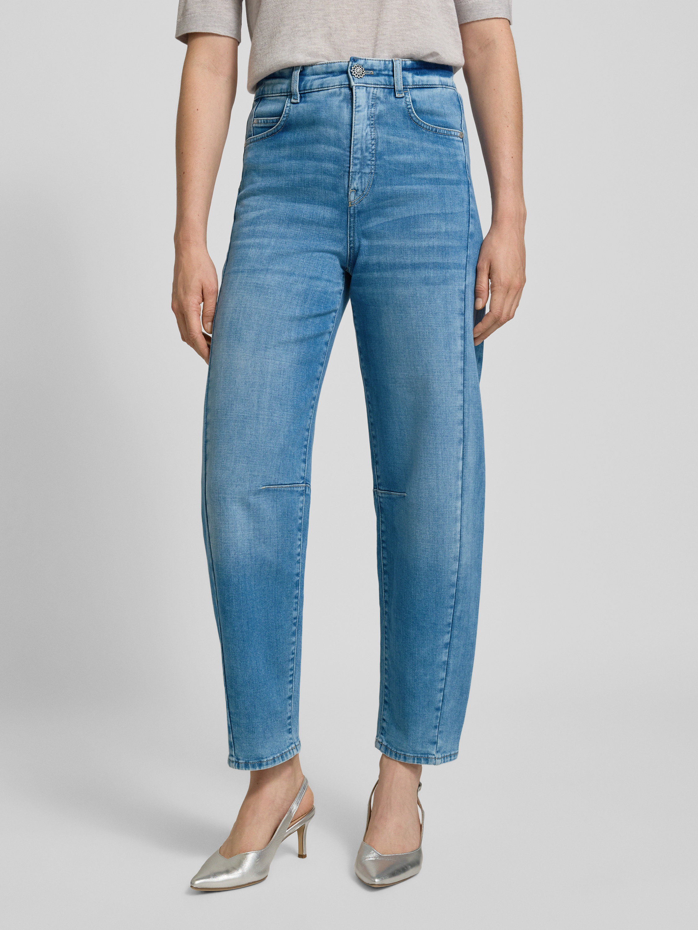 MARC CAIN Jeans skinny Dames Jeans T EU 34 bleu Aspect de jeans
