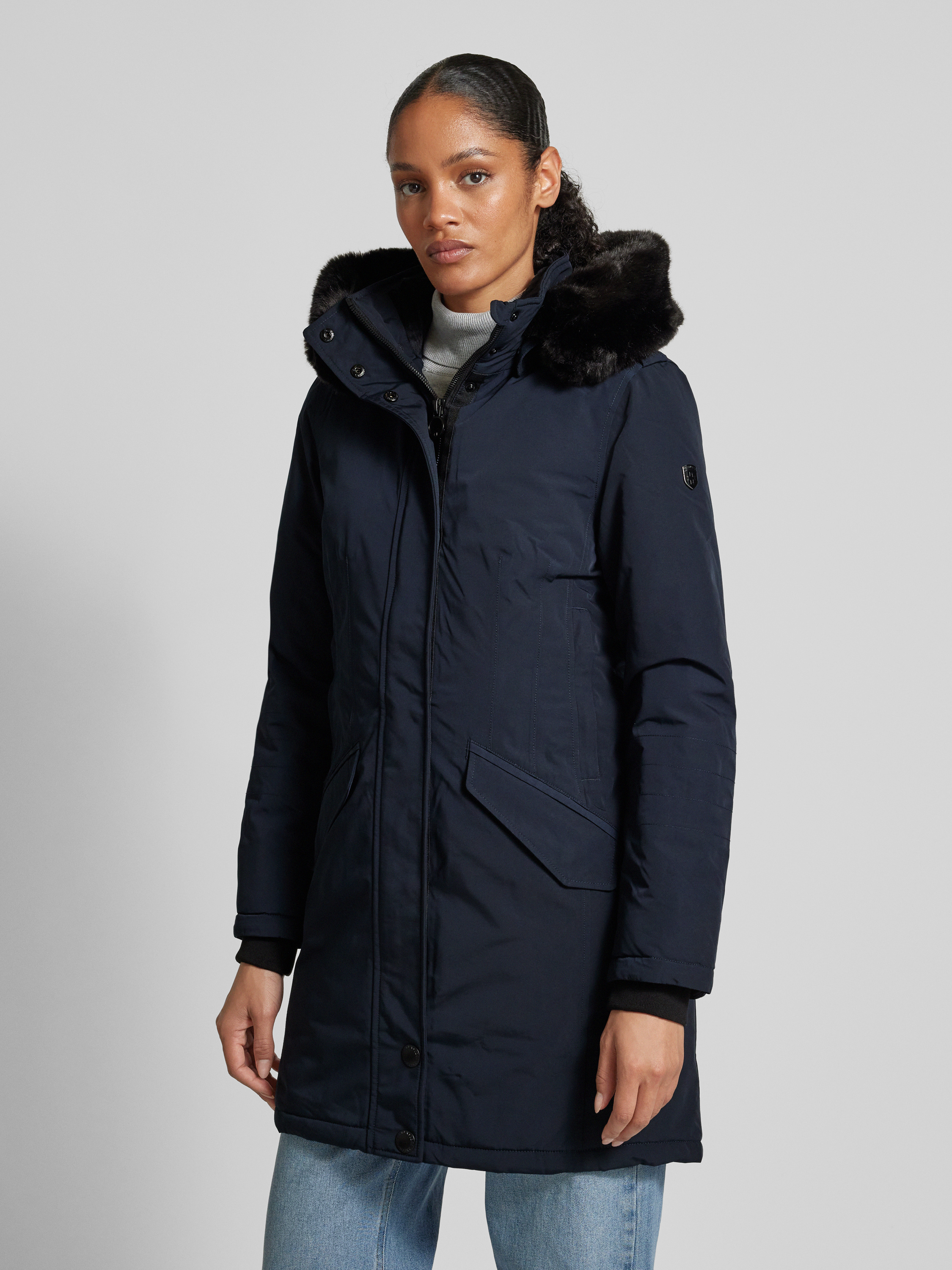 Wellensteyn Regular Fit Funktionsjacke mit Kapuze und