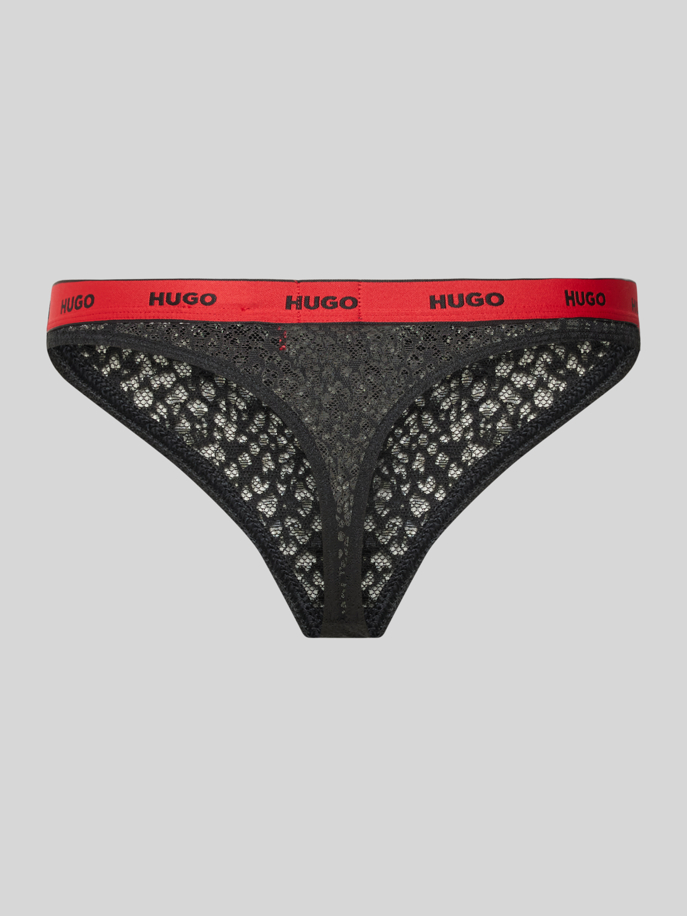 Hugo String Homme Open HUGO String mit elastischem Logo-Bund im 3er-Pack (black) online kaufen