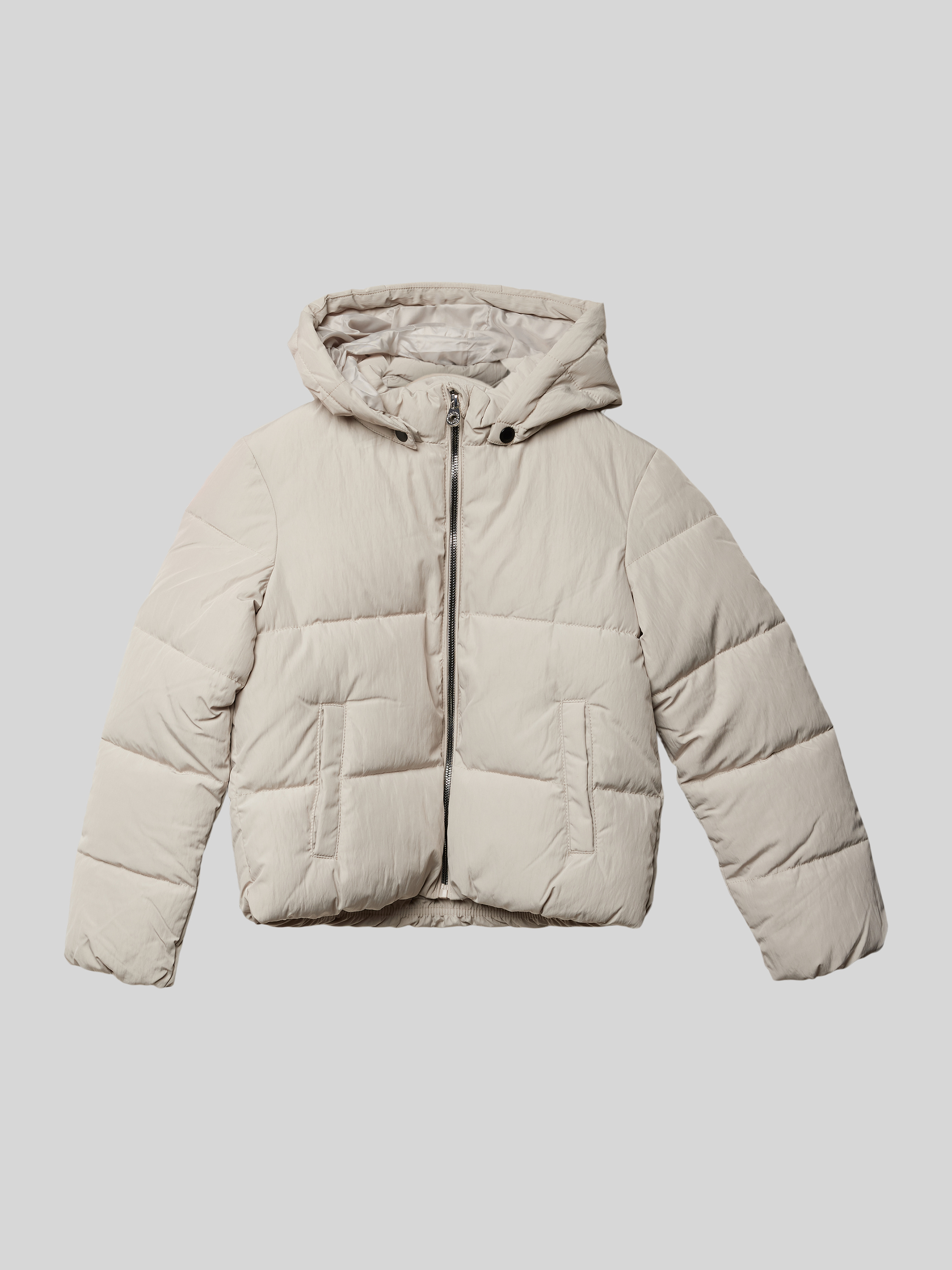 Only Steppjacke mit Kapuze Modell 'DOLLY' (beige) online kaufen