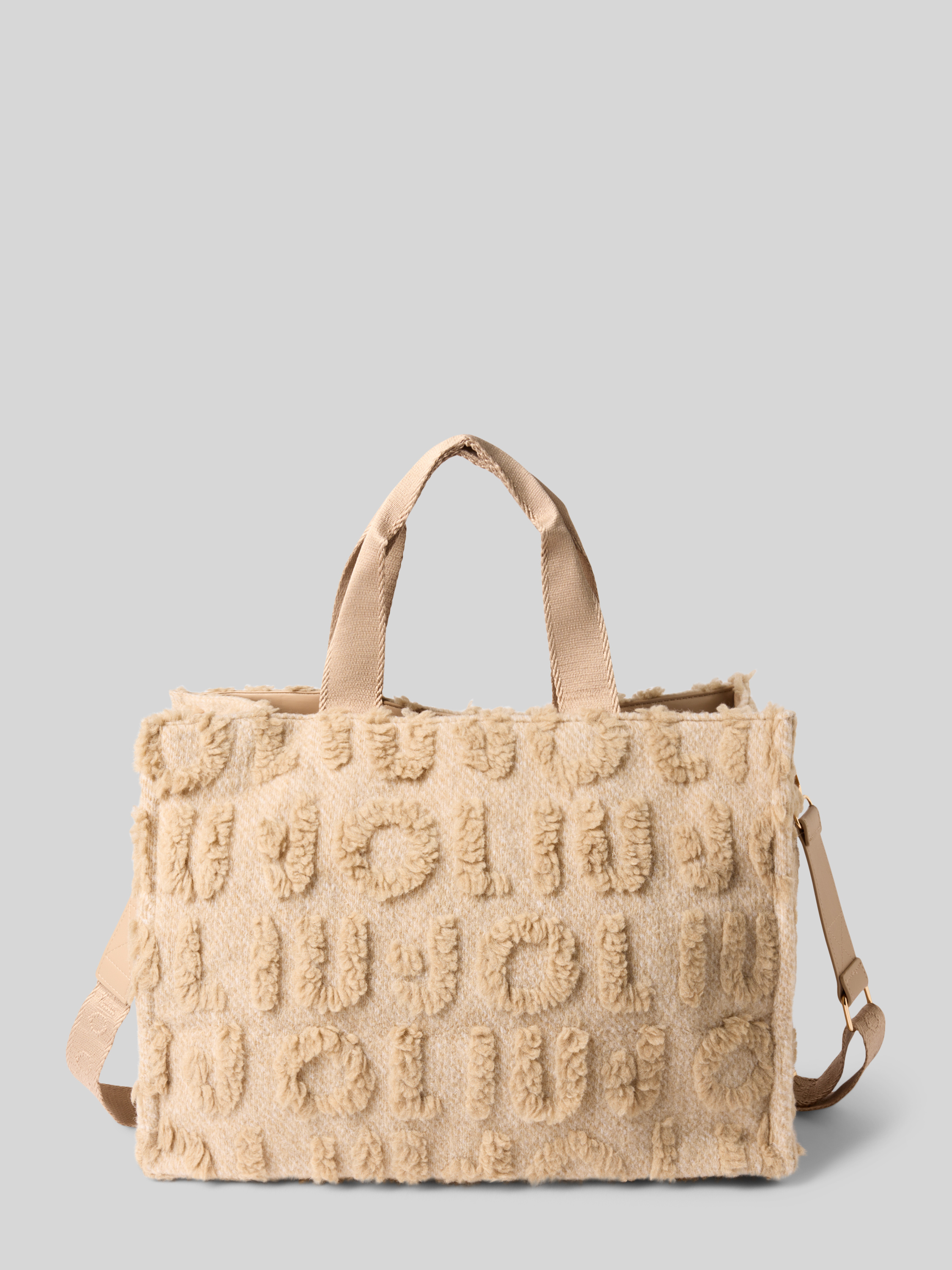 Liu Jo White Tote bag met teddybont in beige online kopen | P&C