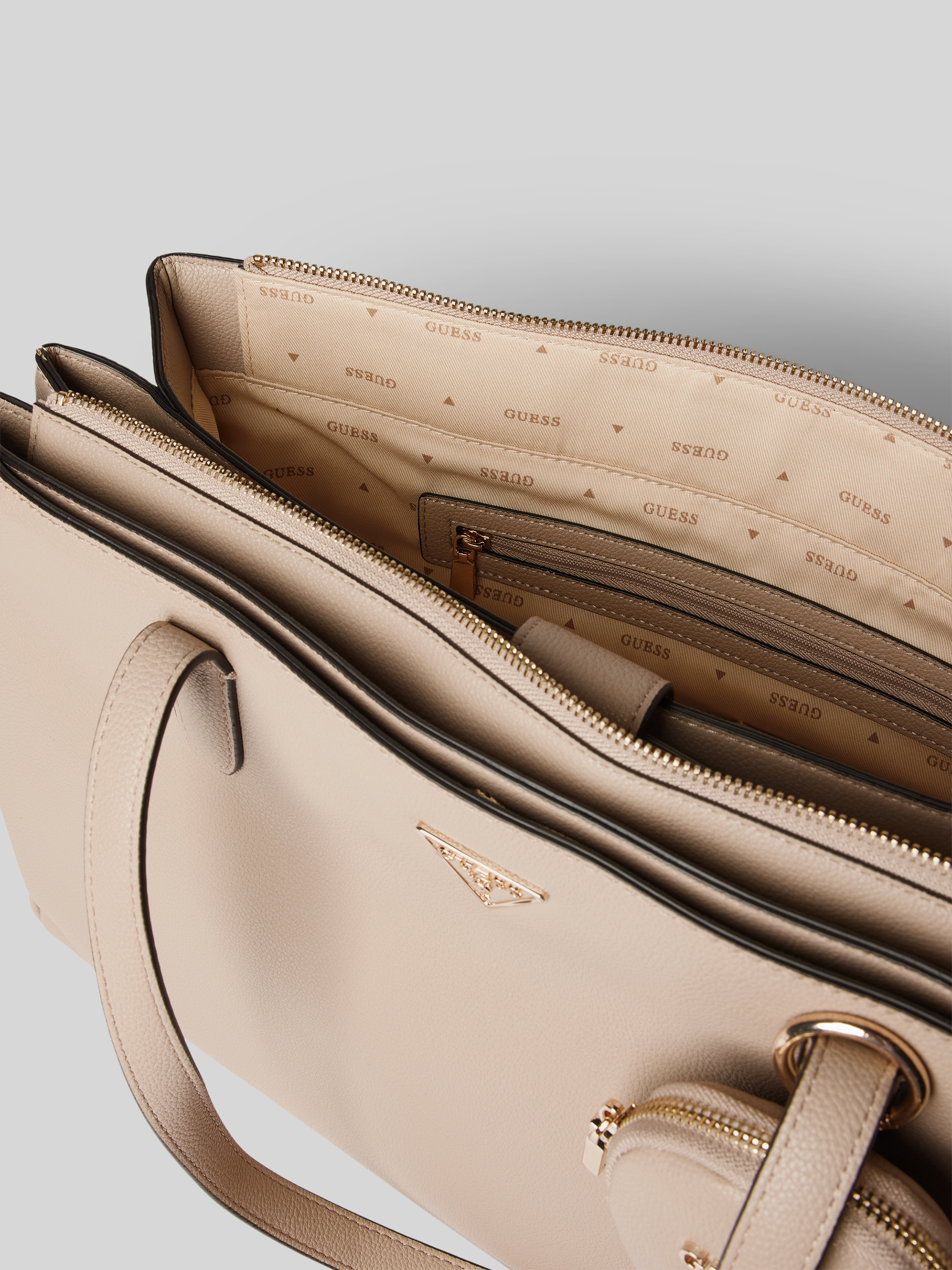 Guess Tote Bag mit Label-Applikation Modell 'POWER PLAY